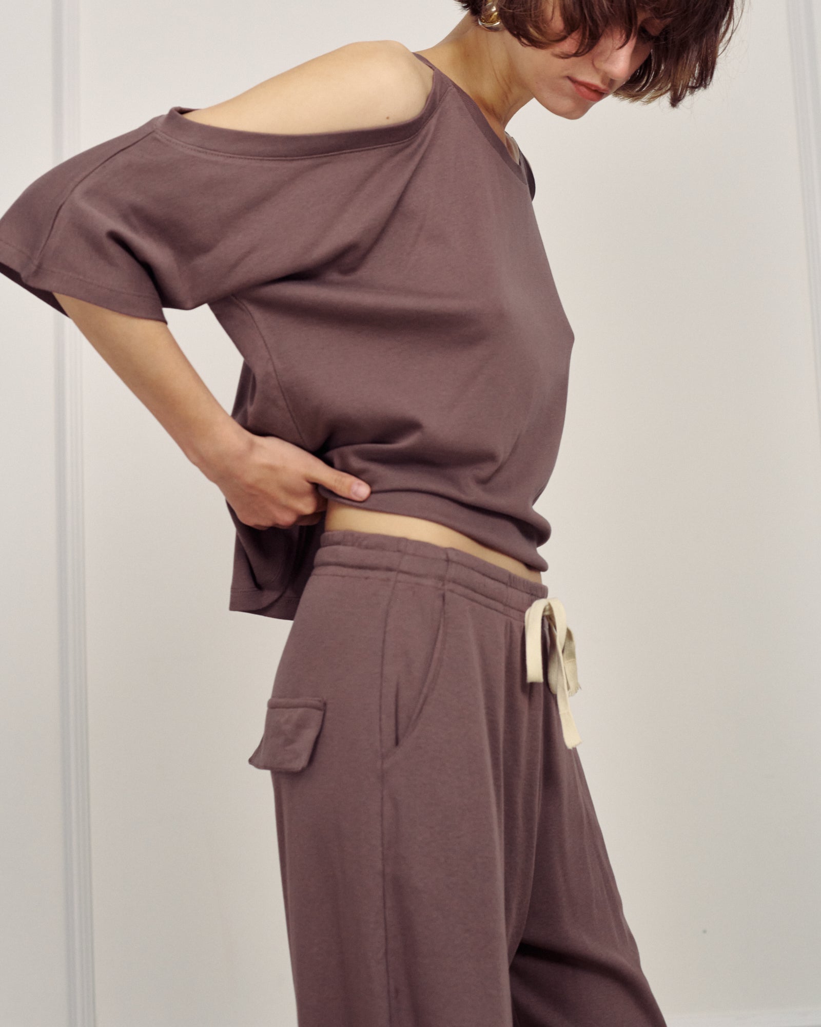 DIEGO PANTS SMOKY BROWN