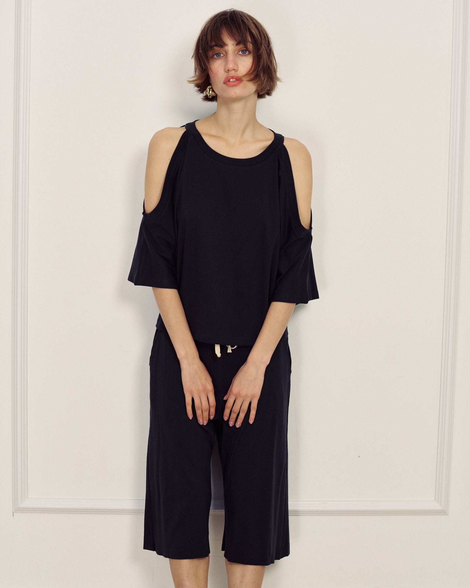 DIEGO EASY BLACK PANTS