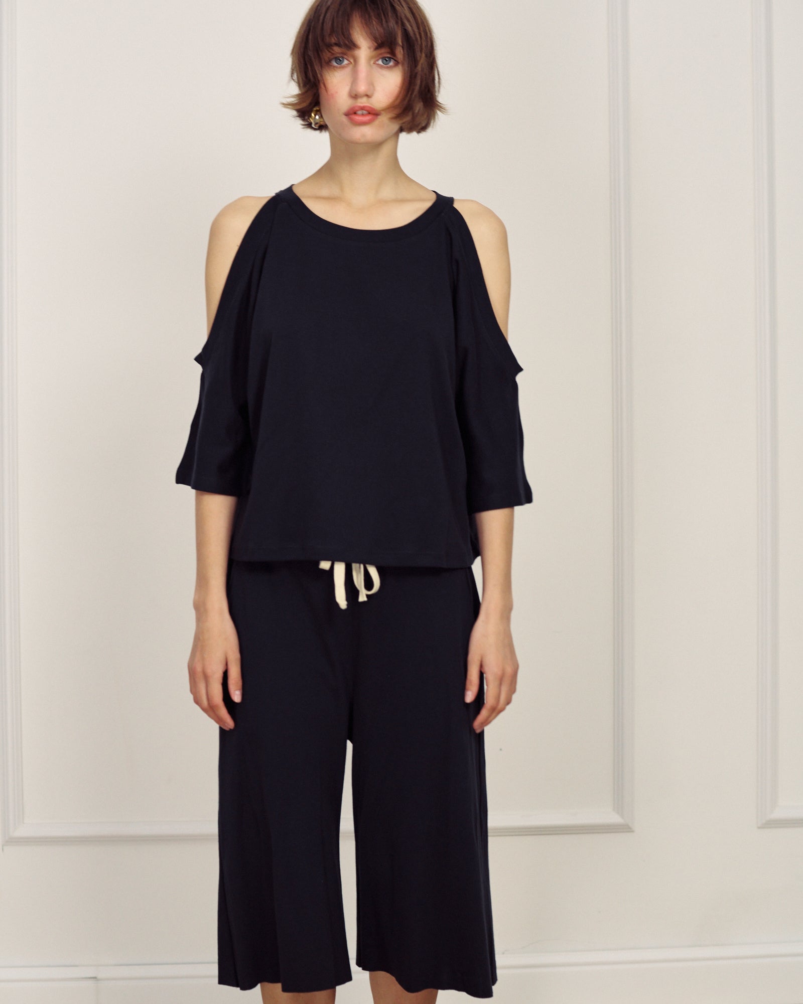 DIEGO EASY BLACK PANTS