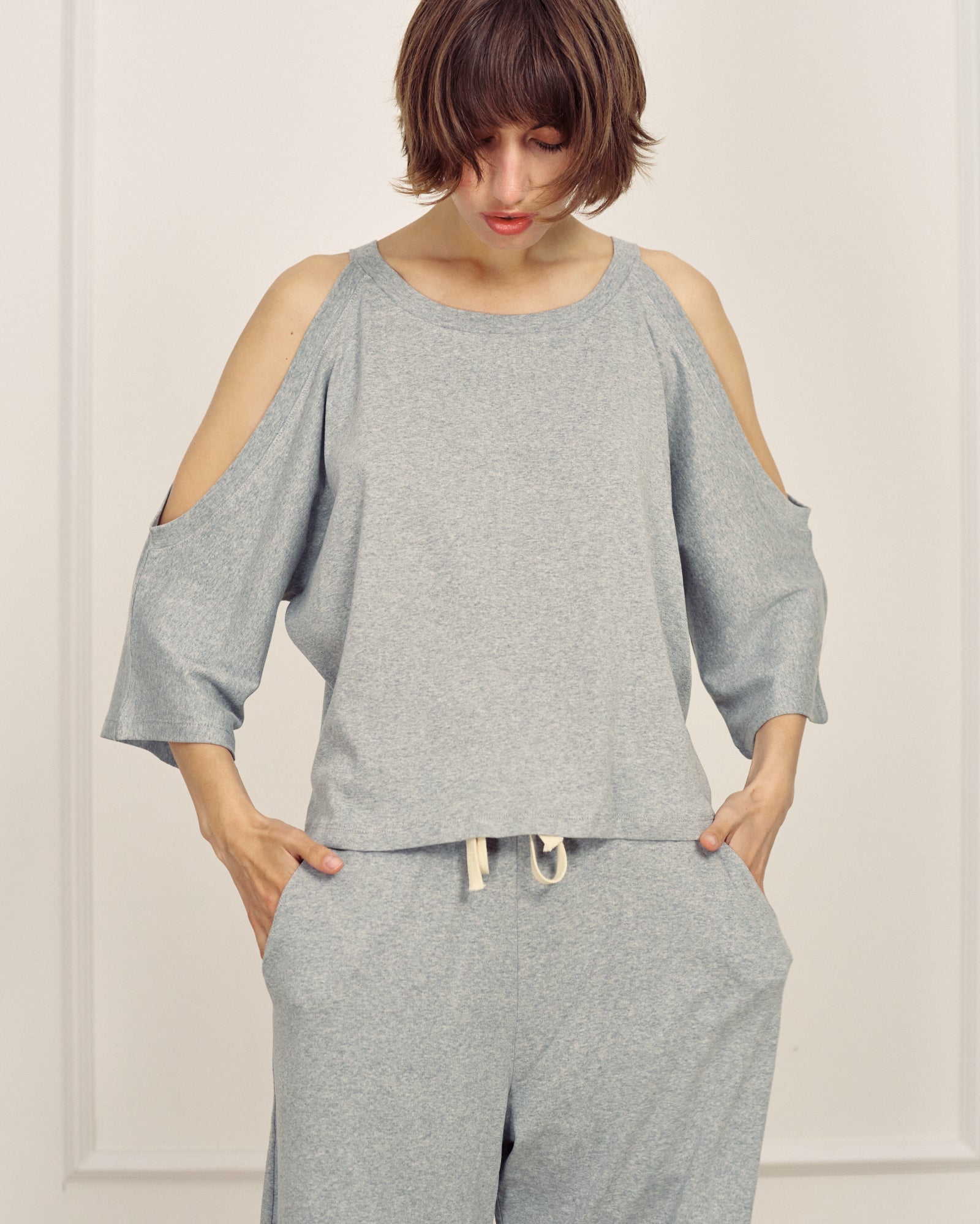 ULLA AMRICAN GREY SHIRT