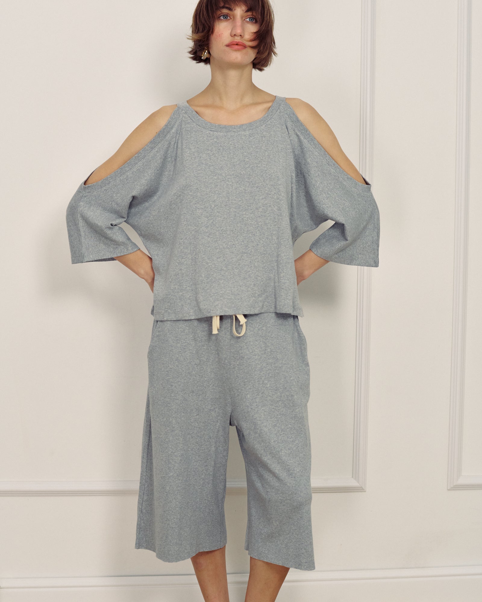 ULLA AMRICAN GREY SHIRT