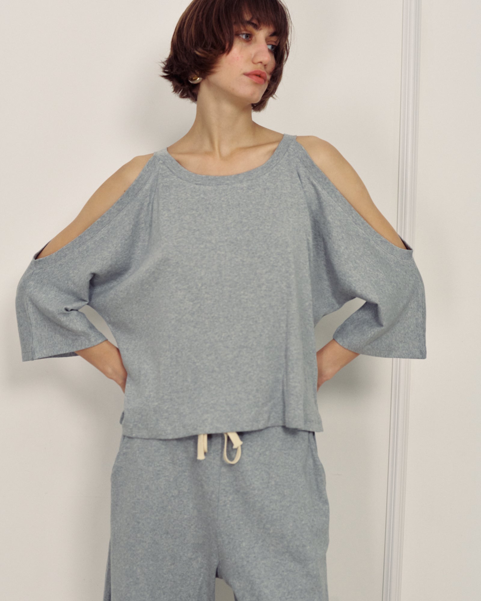 ULLA AMRICAN GREY SHIRT