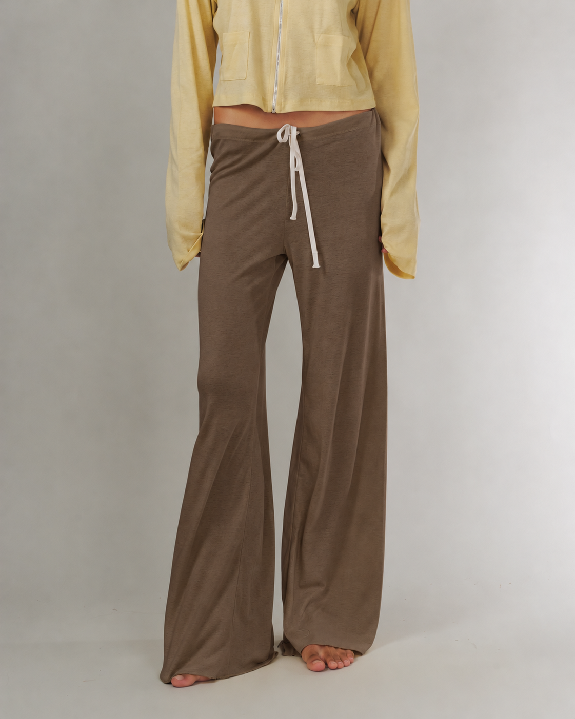 RUTH PANTS SMOKY BROWN