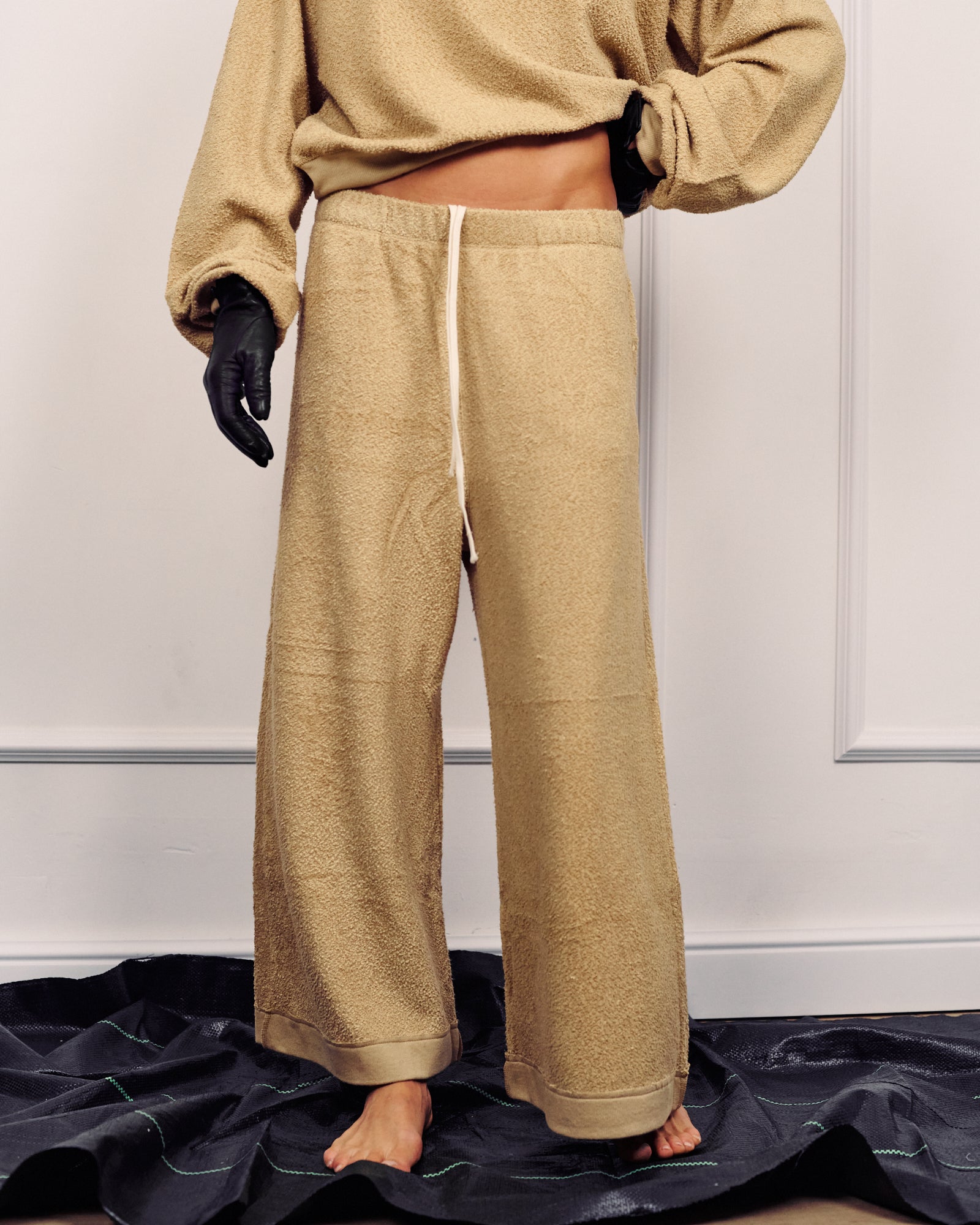 ARTHUR WIDE-LEG PANTS BAMBOO