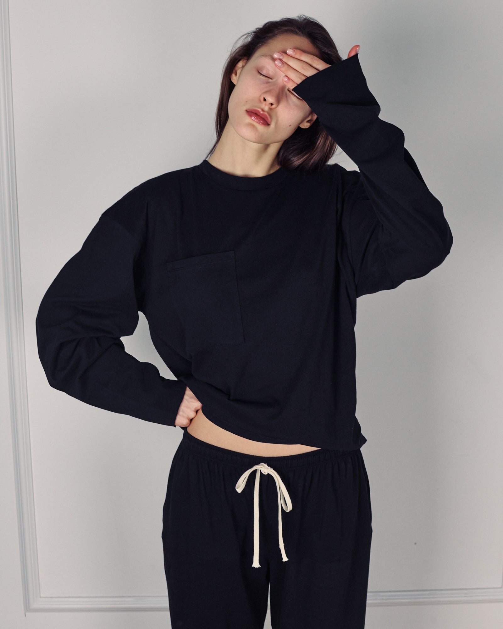ALICE LONG SLEEVES BLACK