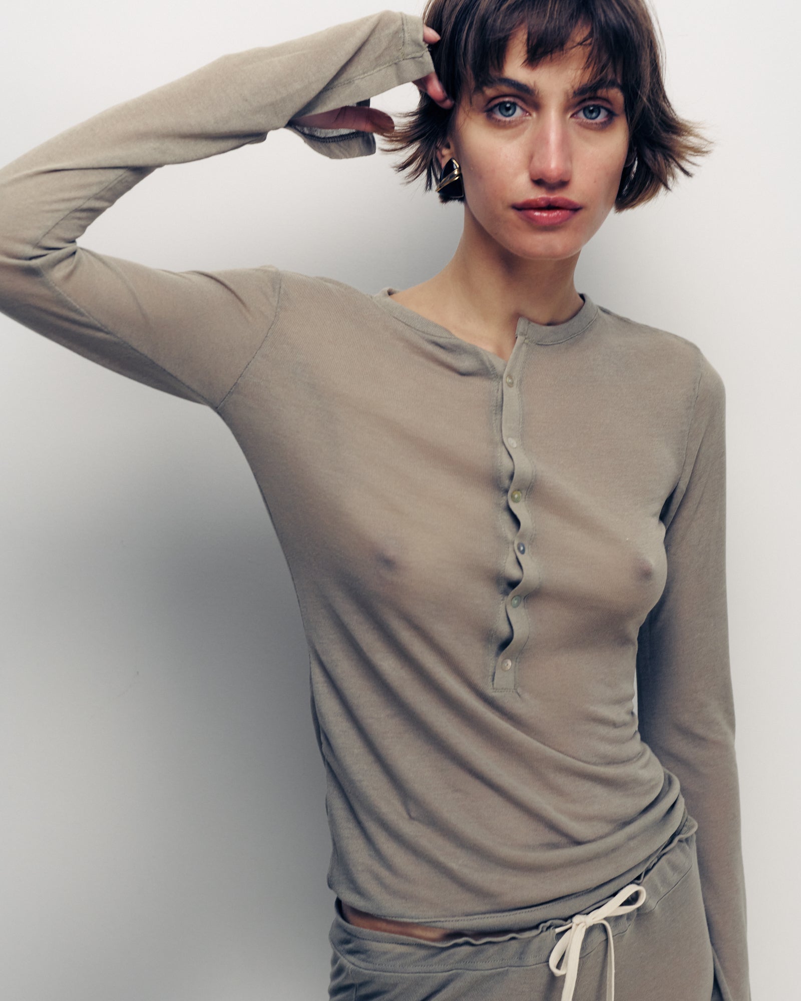 ABRA TAUPE TOP