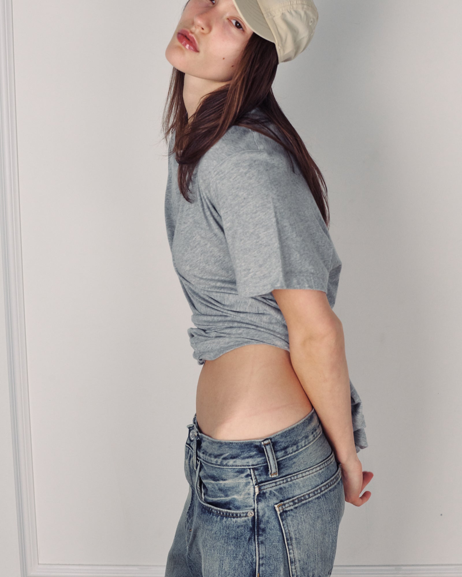 BEN TEE AMERICAN GREY