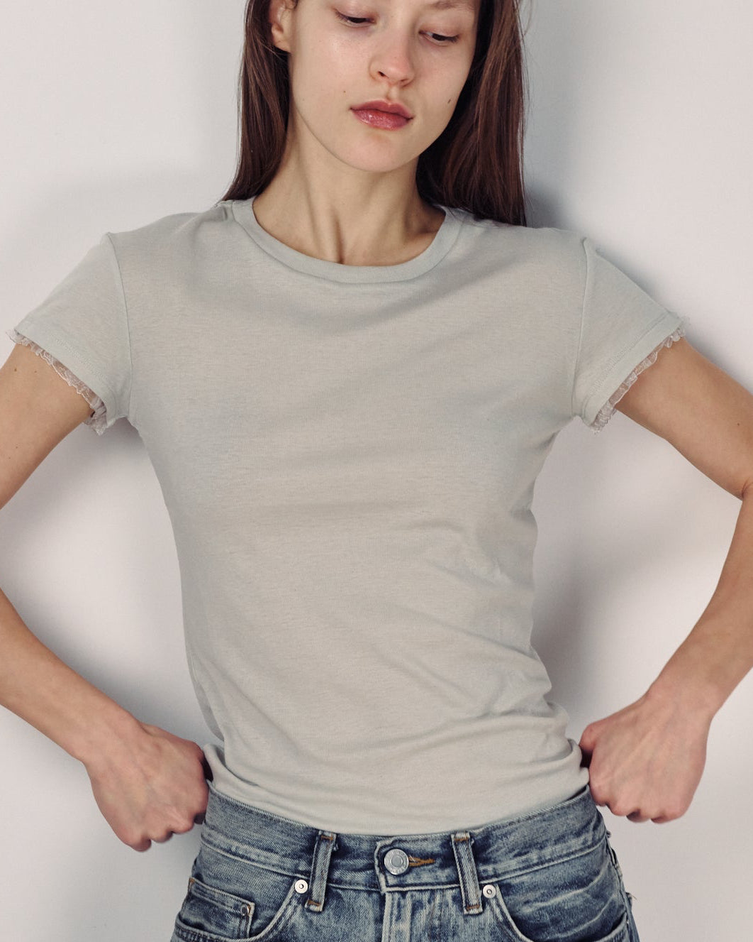 POLY T SHIRT STONE