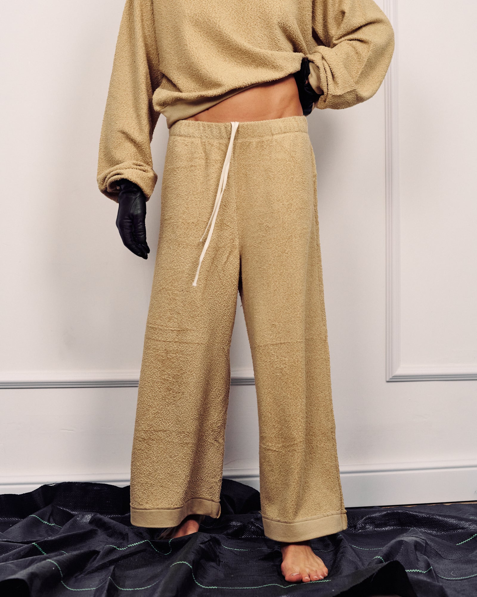 ARTHUR WIDE-LEG LIGHTWEIGHT PANTS BAMBOO