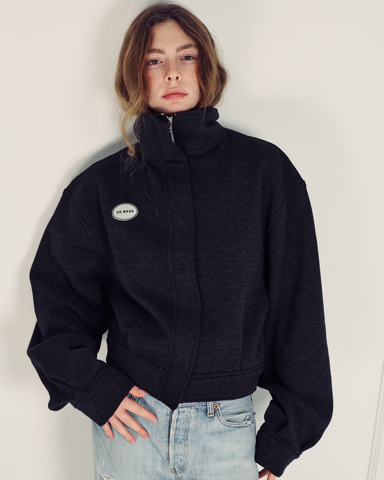 STEFF BLACK STRIPES JACKET