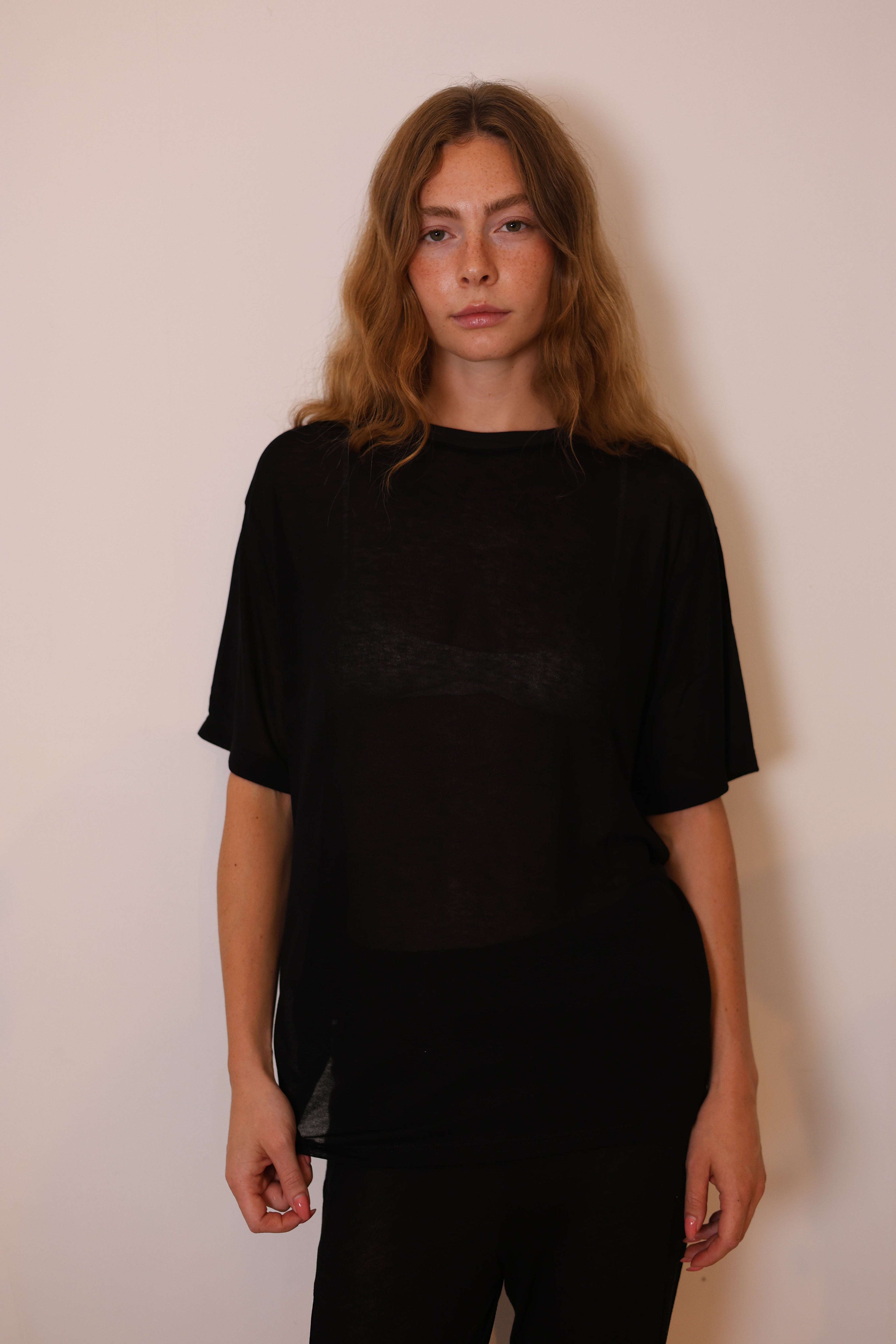 LORI LIGHT SHIRT BLACK