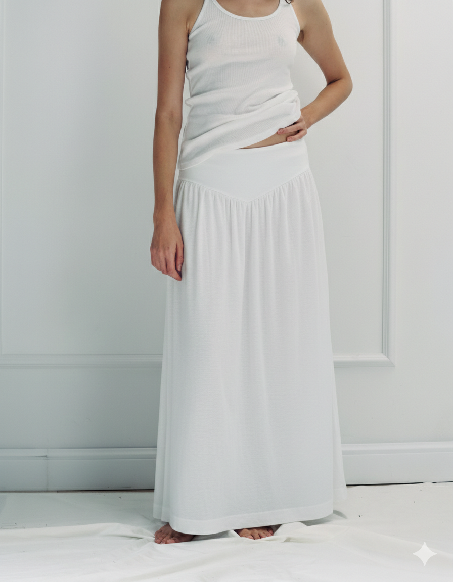 DONNA SKIRT WHITE