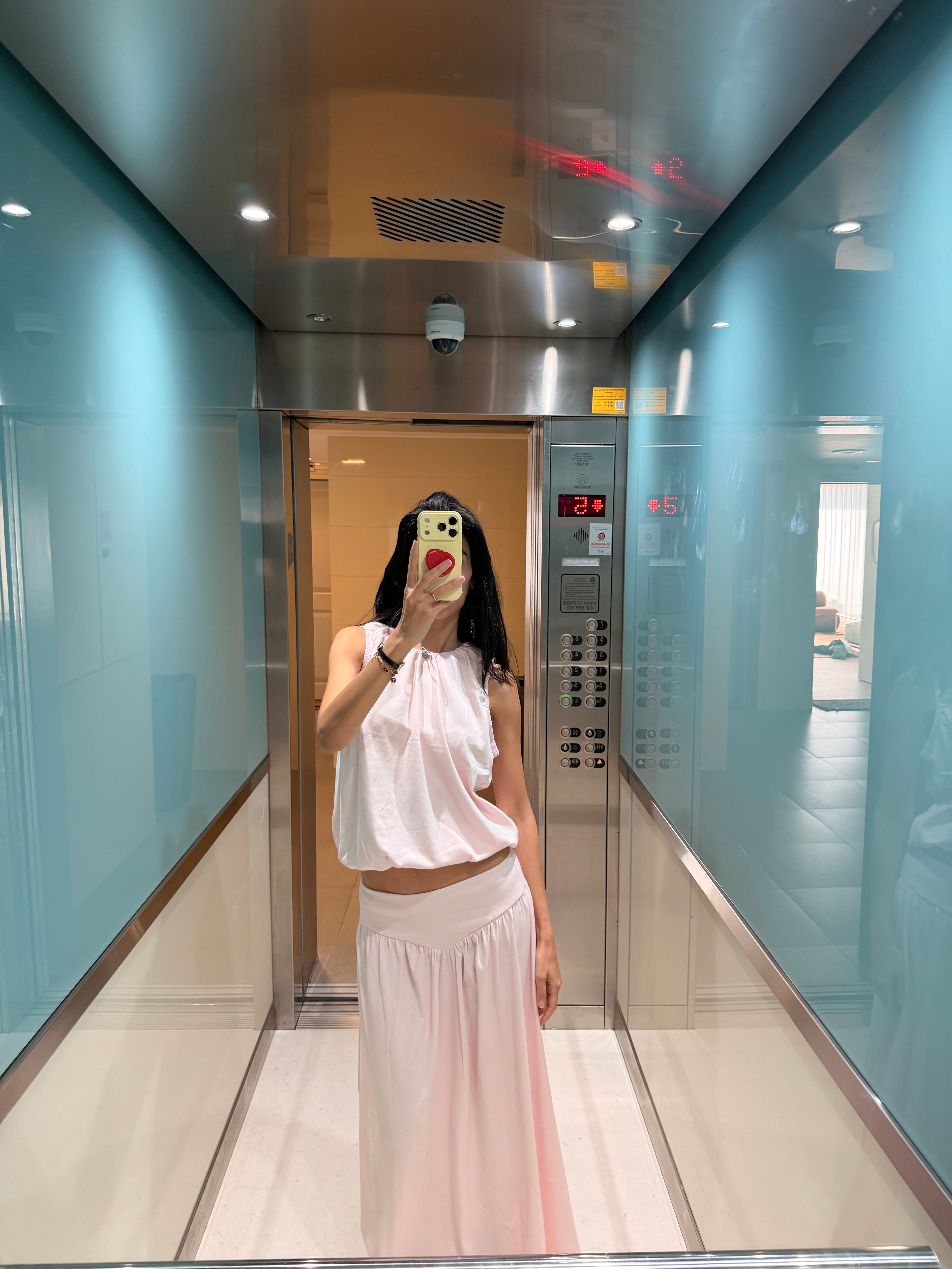 DONNA SKIRT BABY PINK