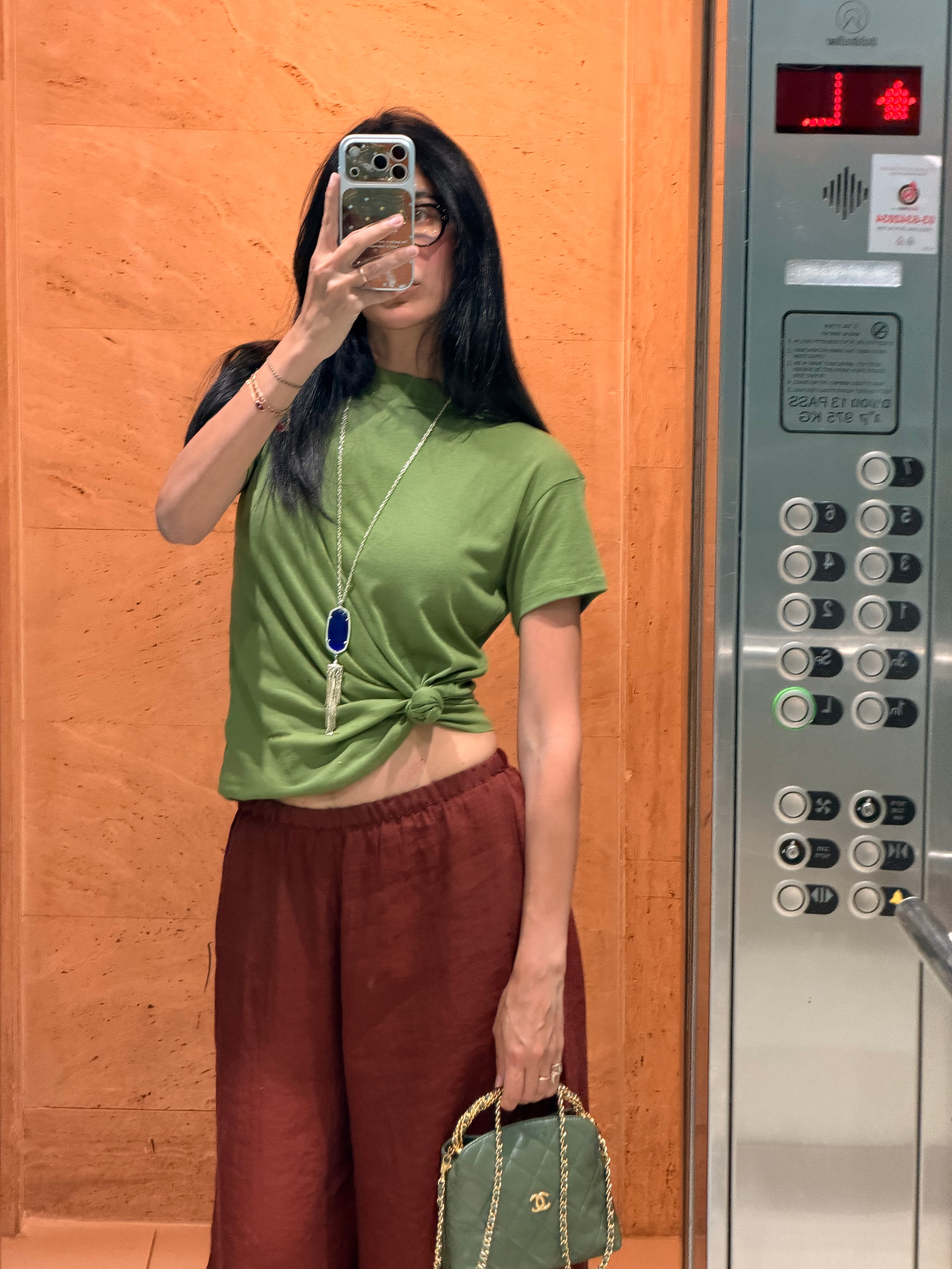 JULIE TEE OLIVE