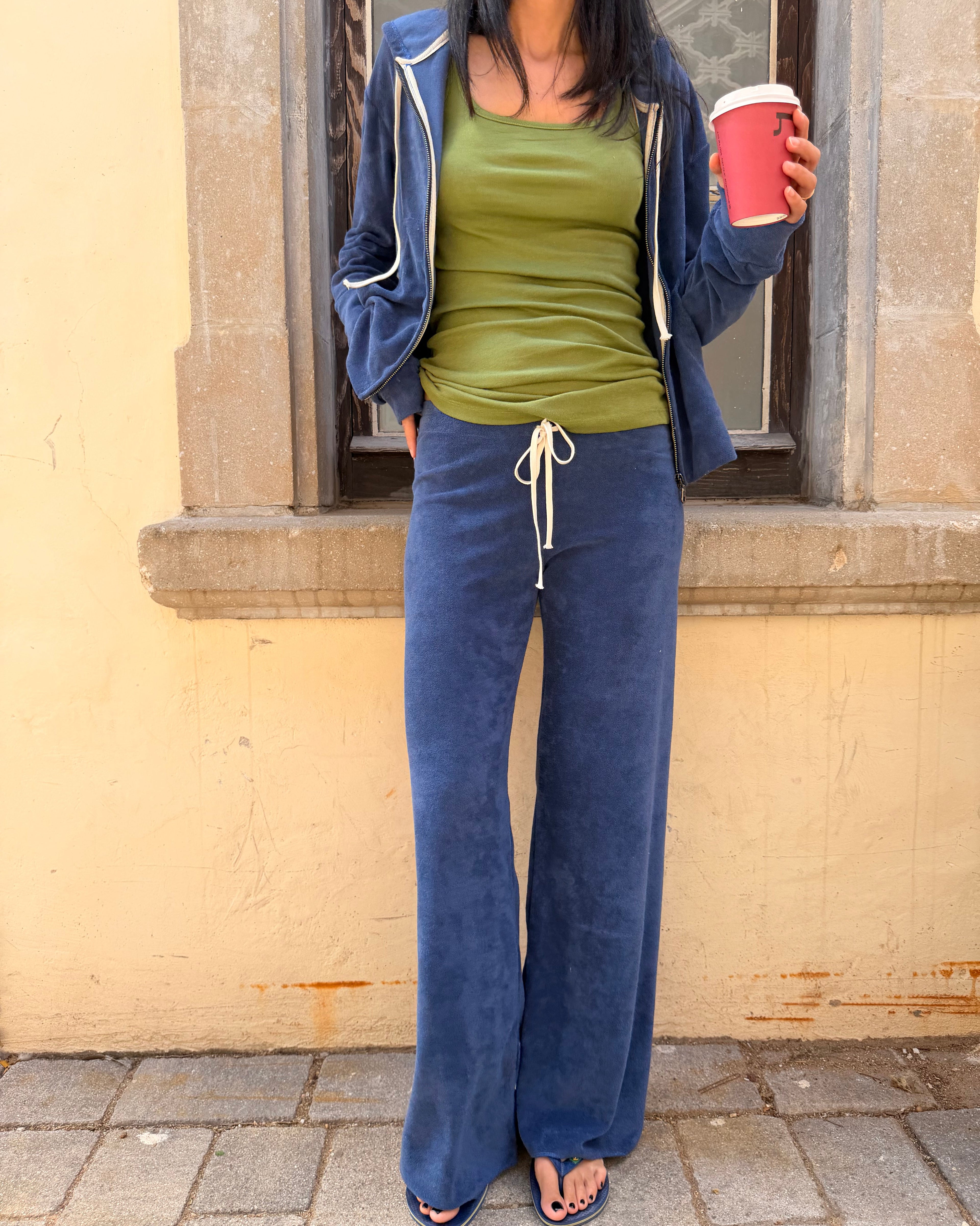 LEA PANTS NAVY