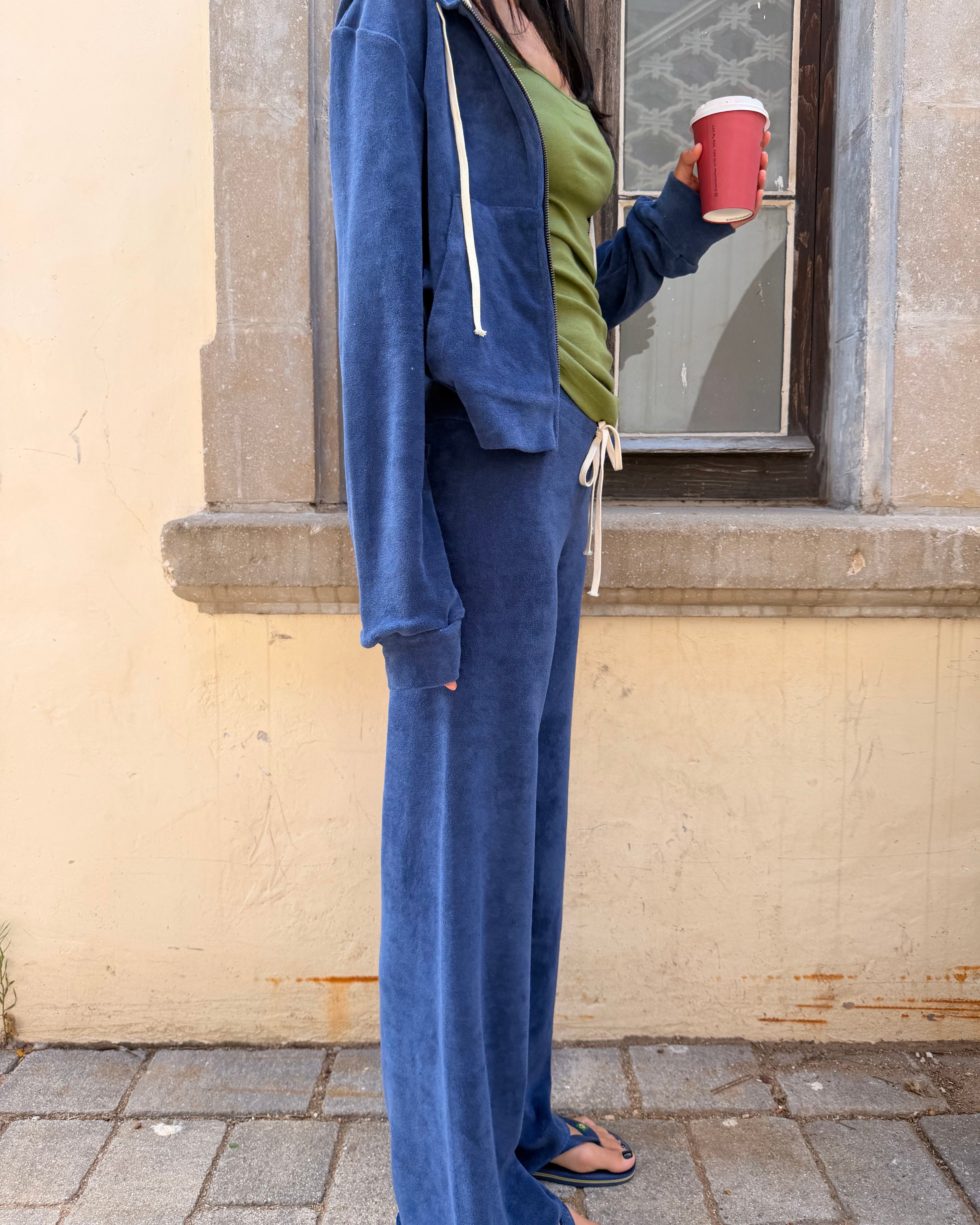 LEA PANTS NAVY
