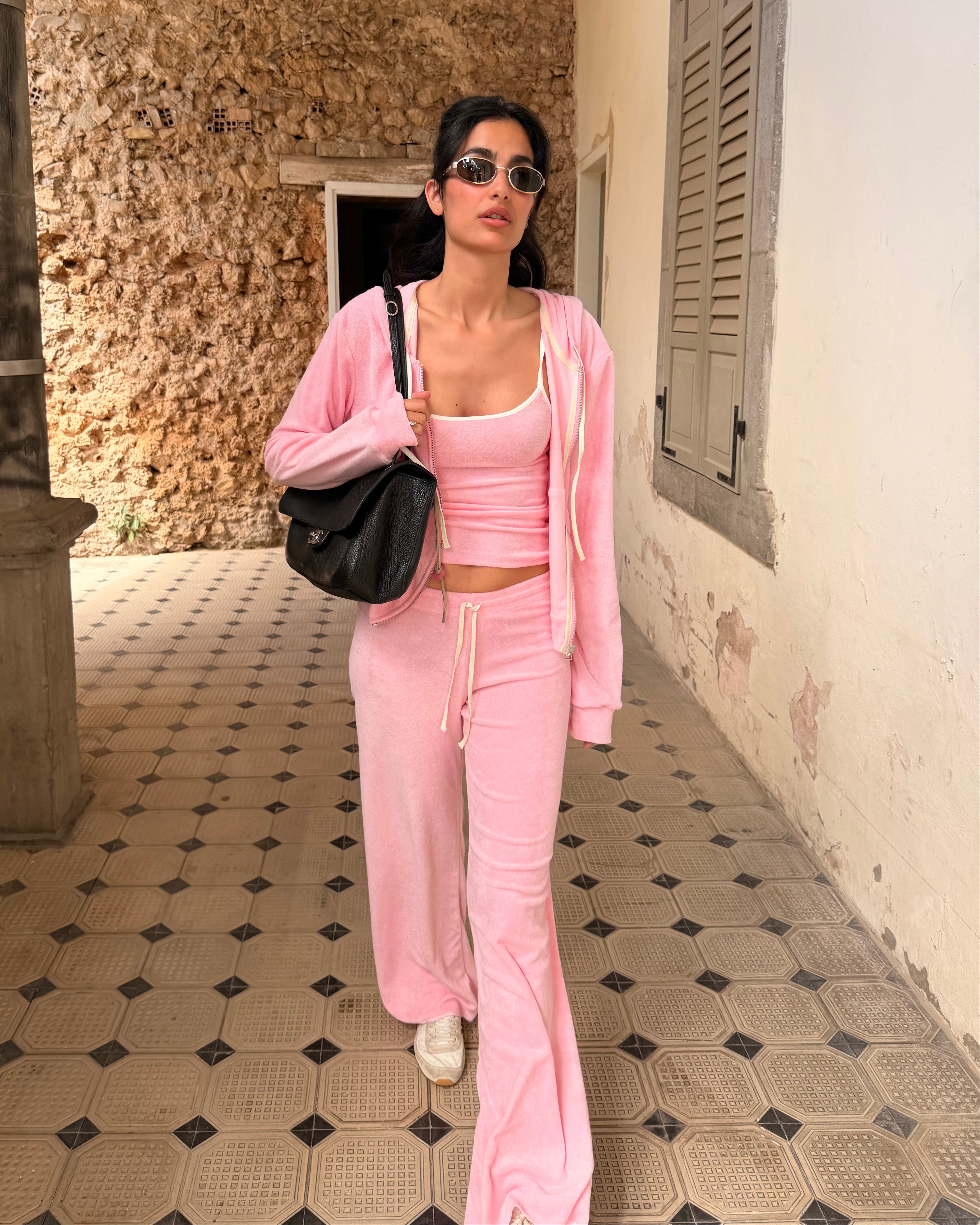 DANIEL ZIP UP BUBBLE GUM