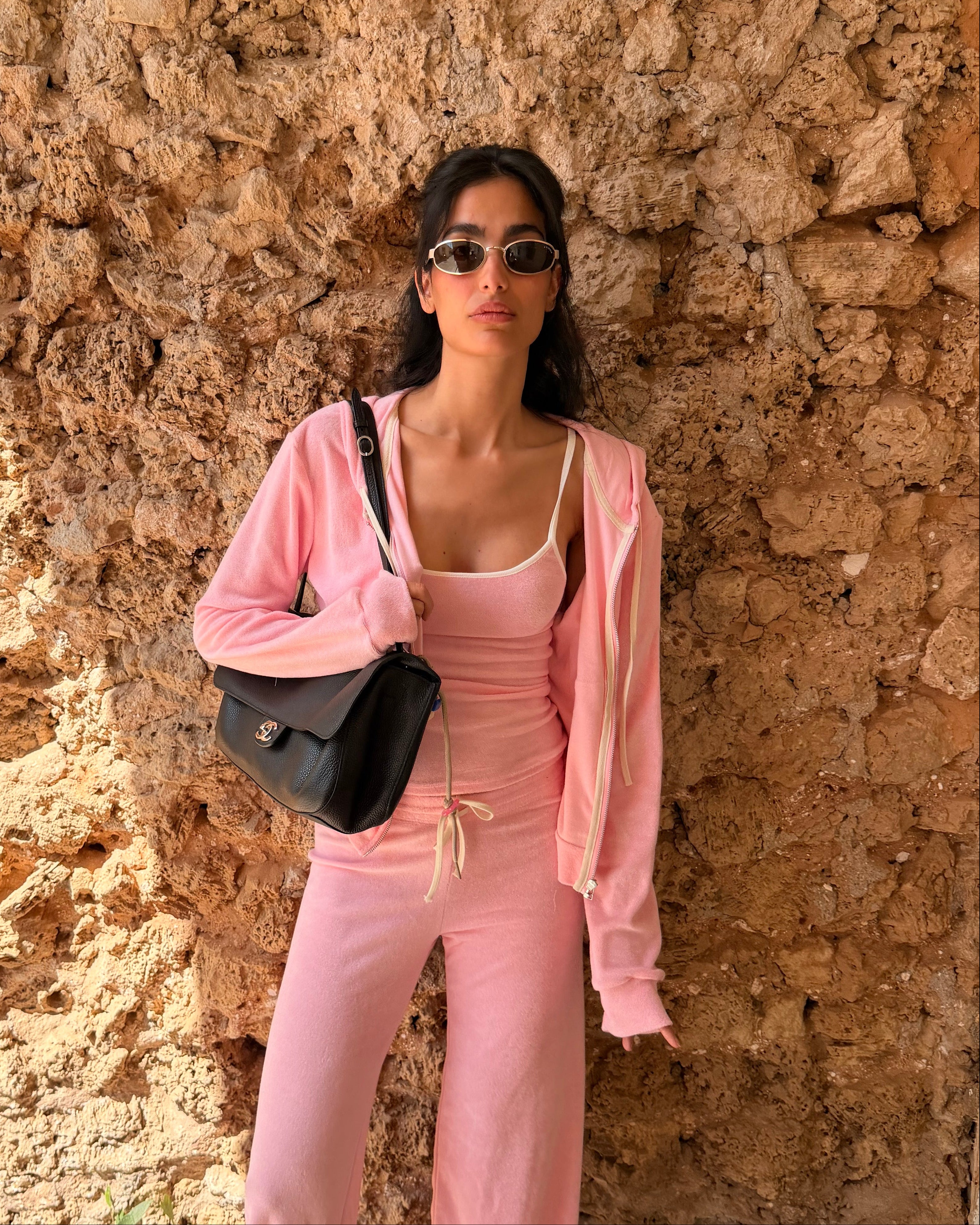 DANIEL ZIP UP BUBBLE GUM