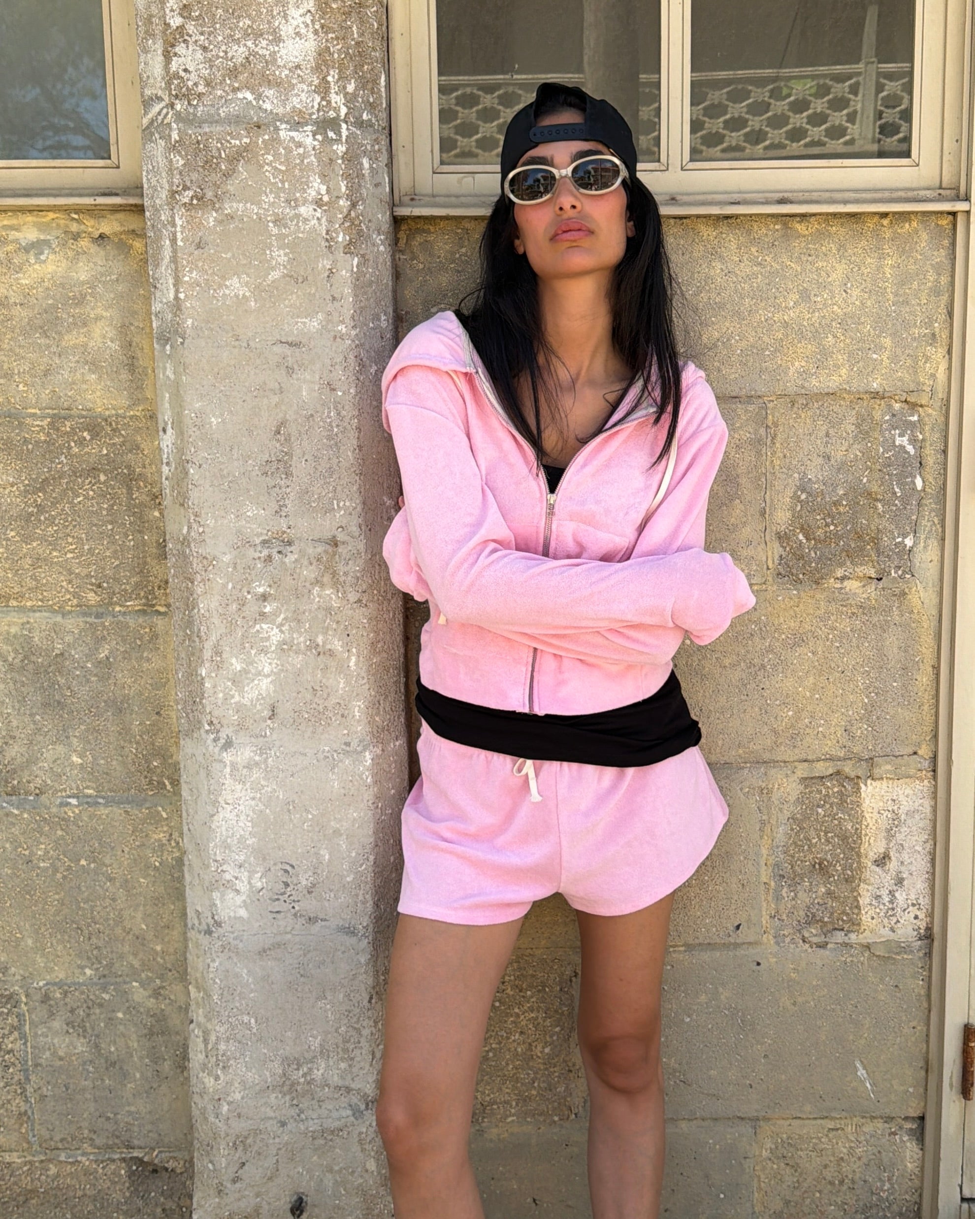 DANIEL ZIP UP BUBBLE GUM