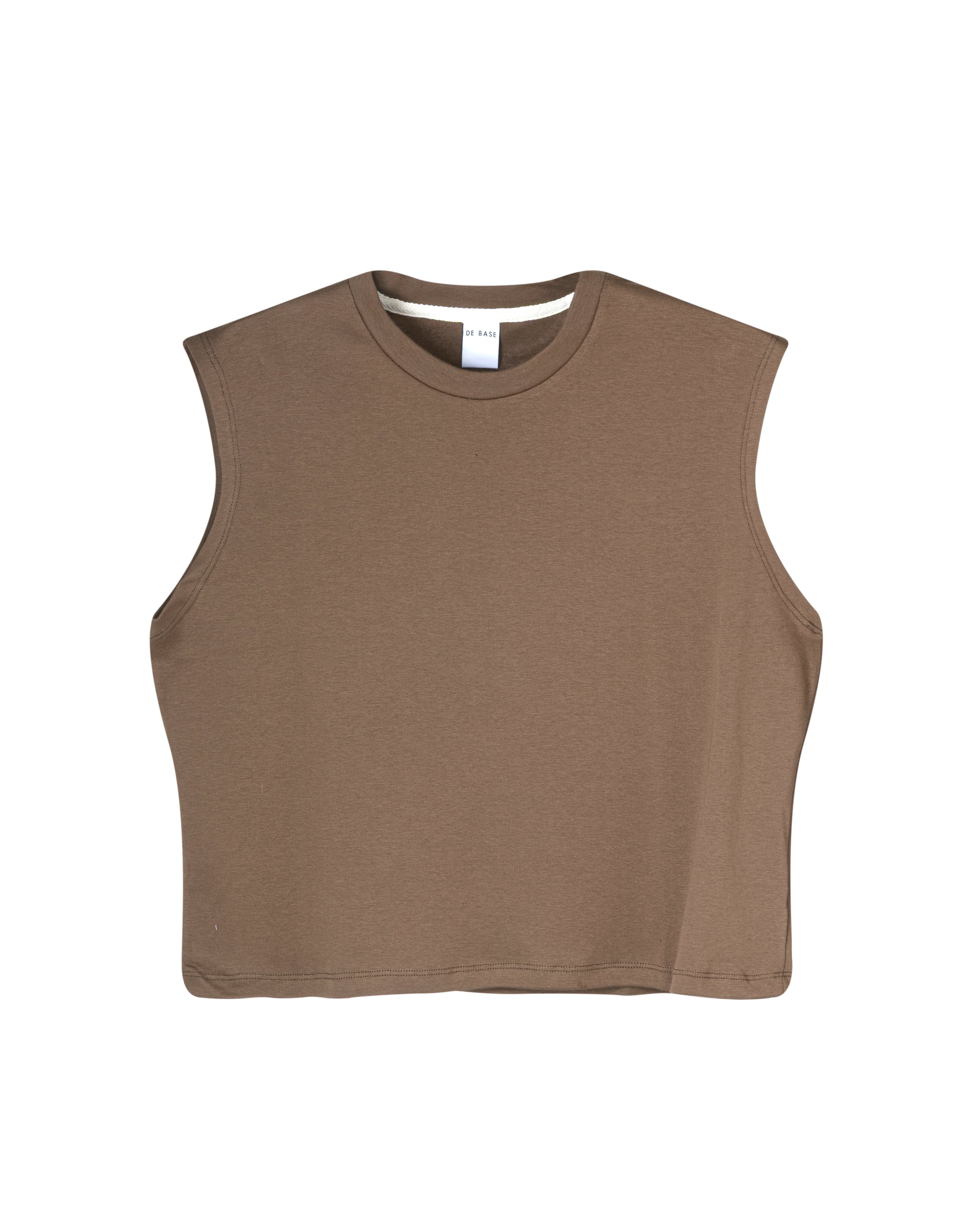 LIA TANK CHOCOLATE