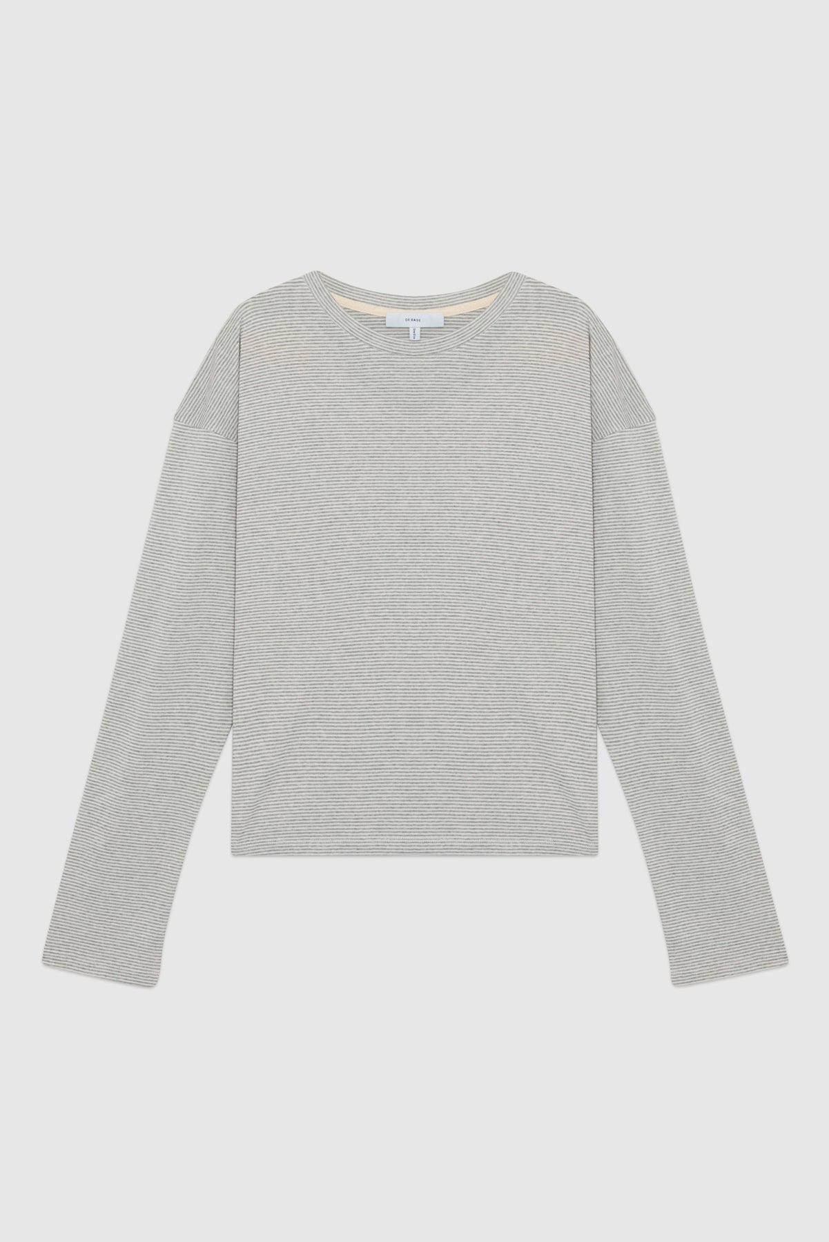 MAY AMERICAN GREY STRIPES SHIRT