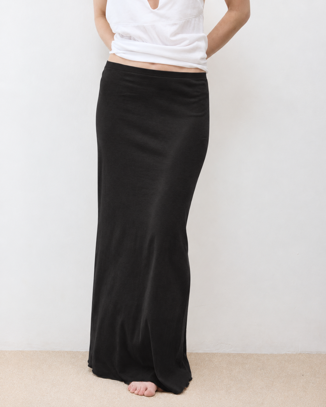 LUCIA SKIRT EASY BLACK