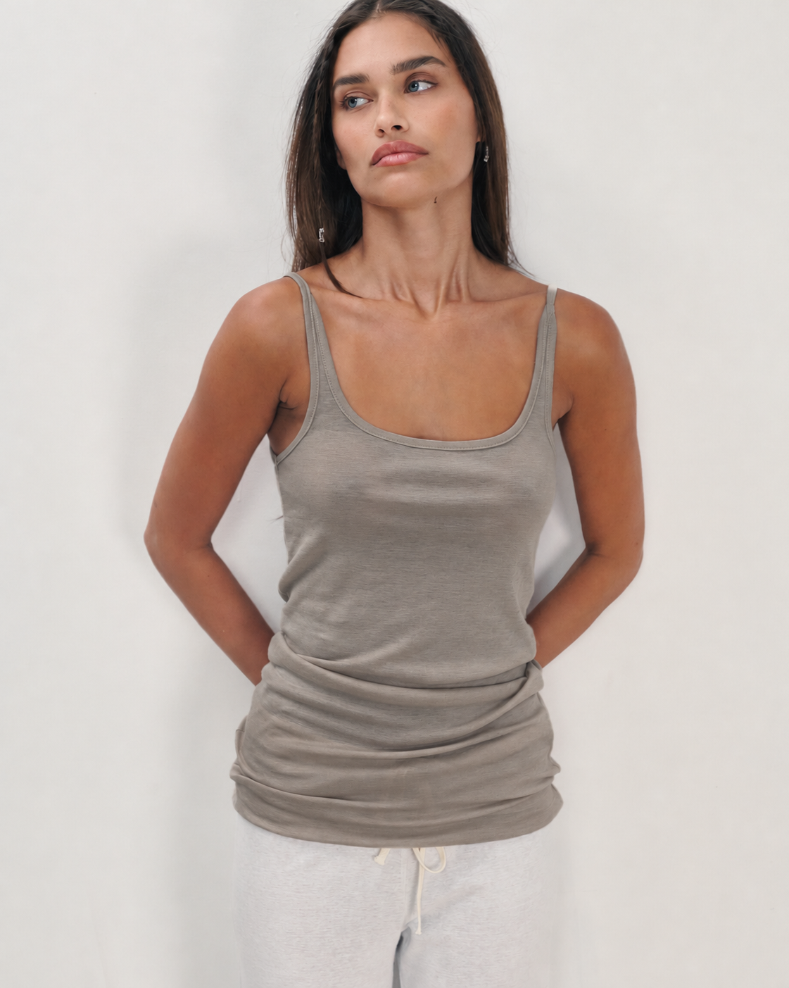 TONI TANK TAUPE