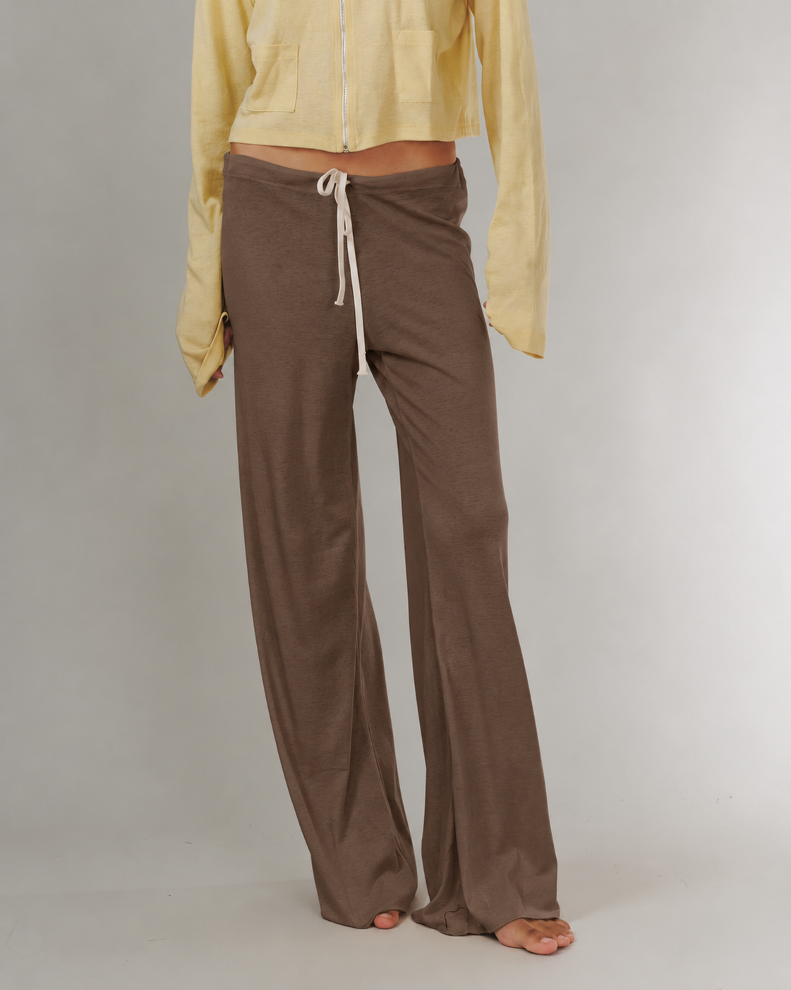 RUTH PANTS SMOKY BROWN