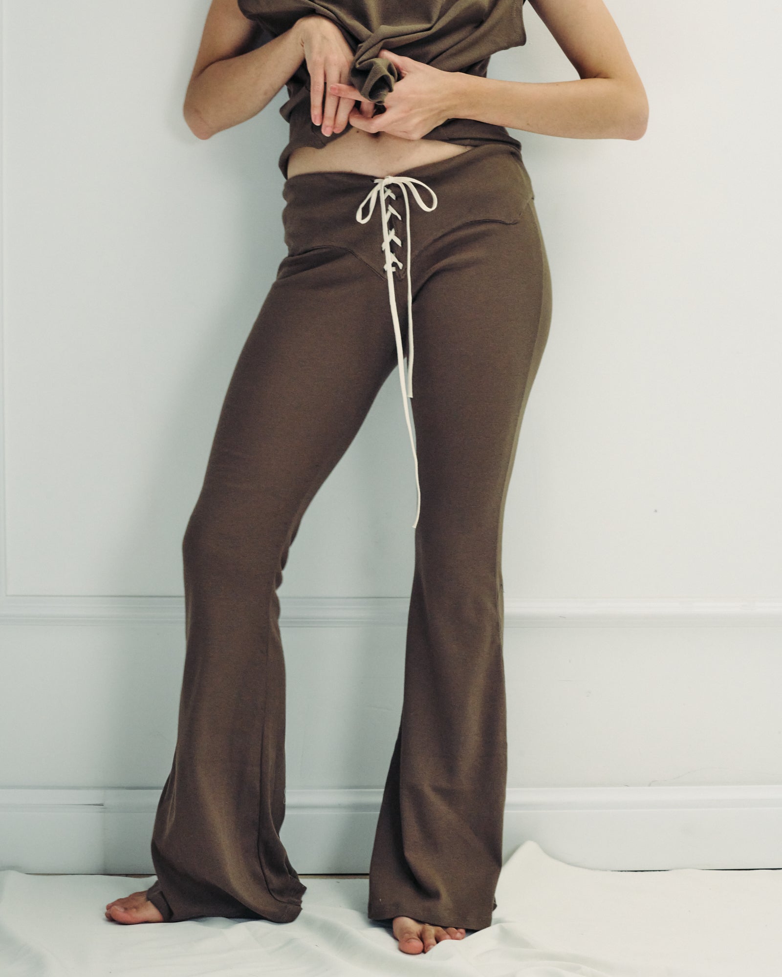 CRISTINA PANTS CHOCOLATE