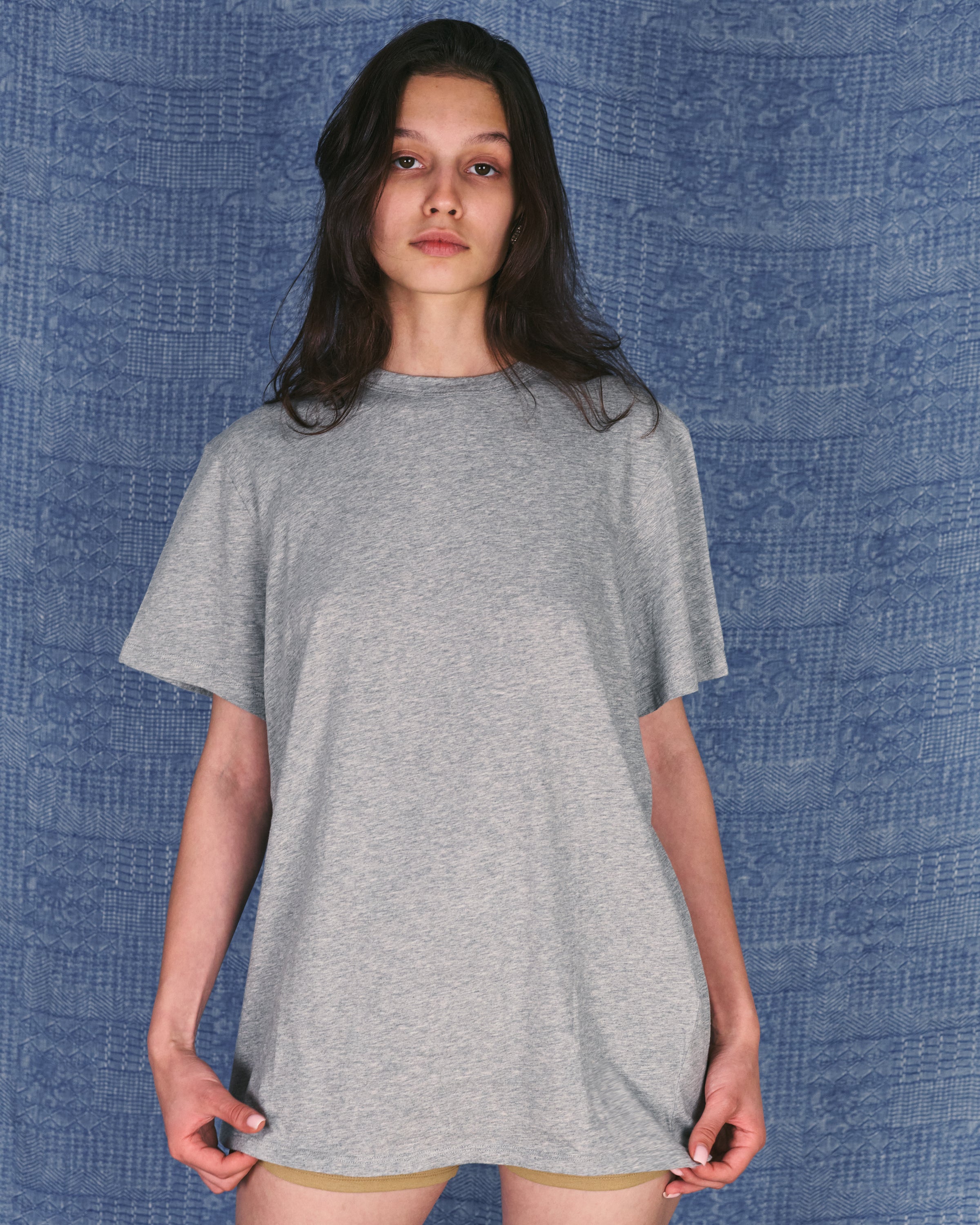 BEN UNISEX TEE AMERICAN GREY