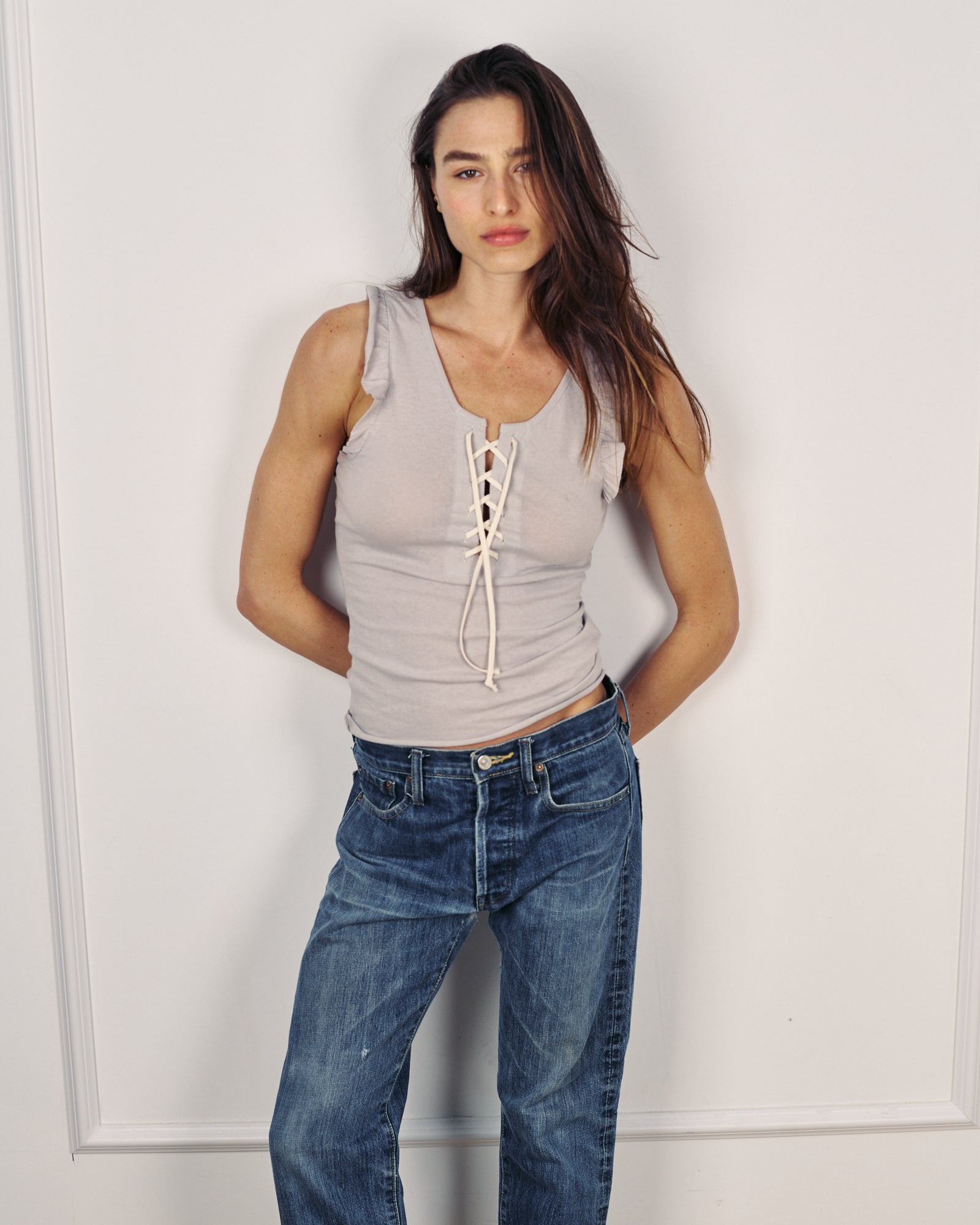 SIMONA TOP GREY