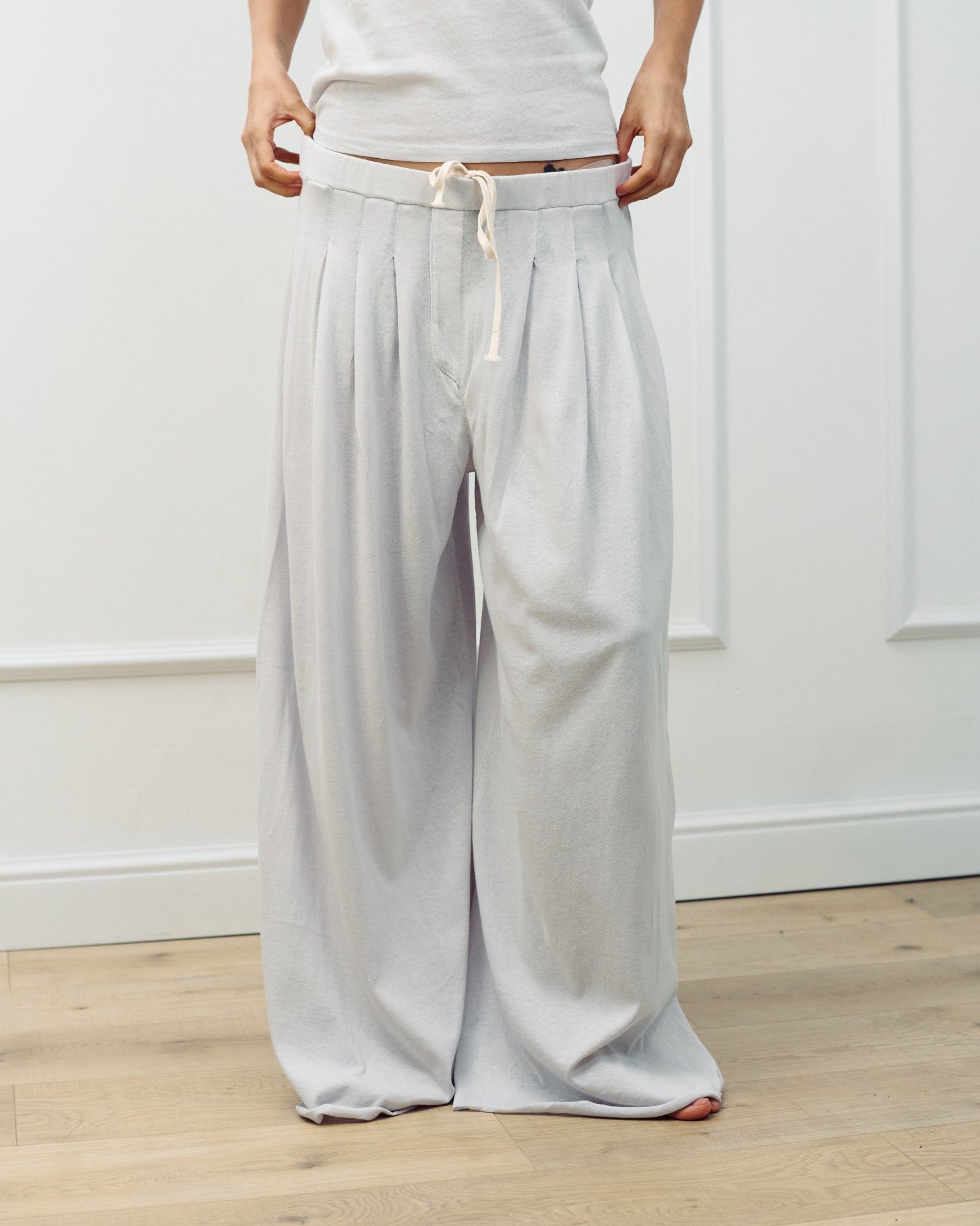 MATEO PANTS LIGHT GREY