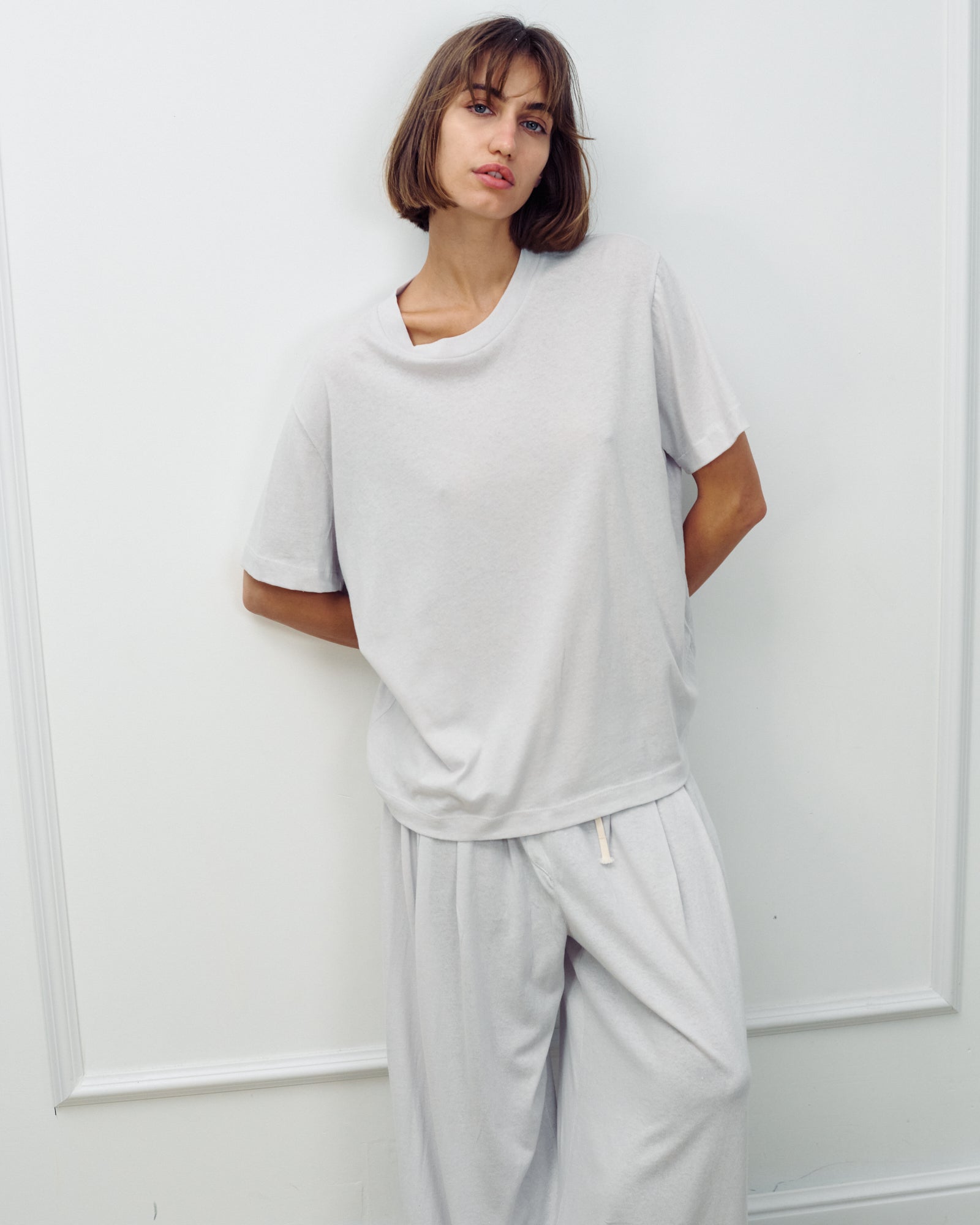 MARA TSHIRT LIGHT GREY
