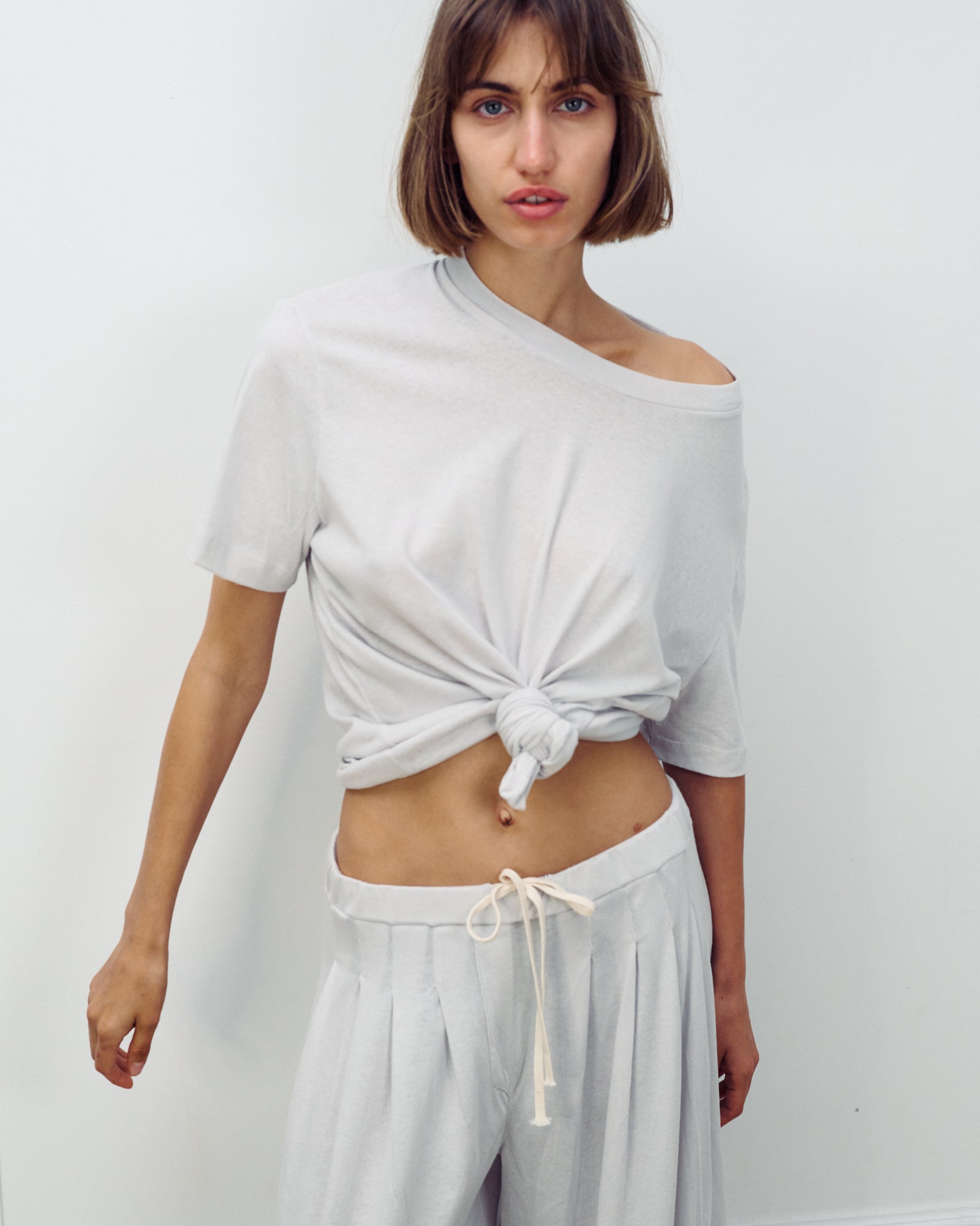 MARA TSHIRT LIGHT GREY