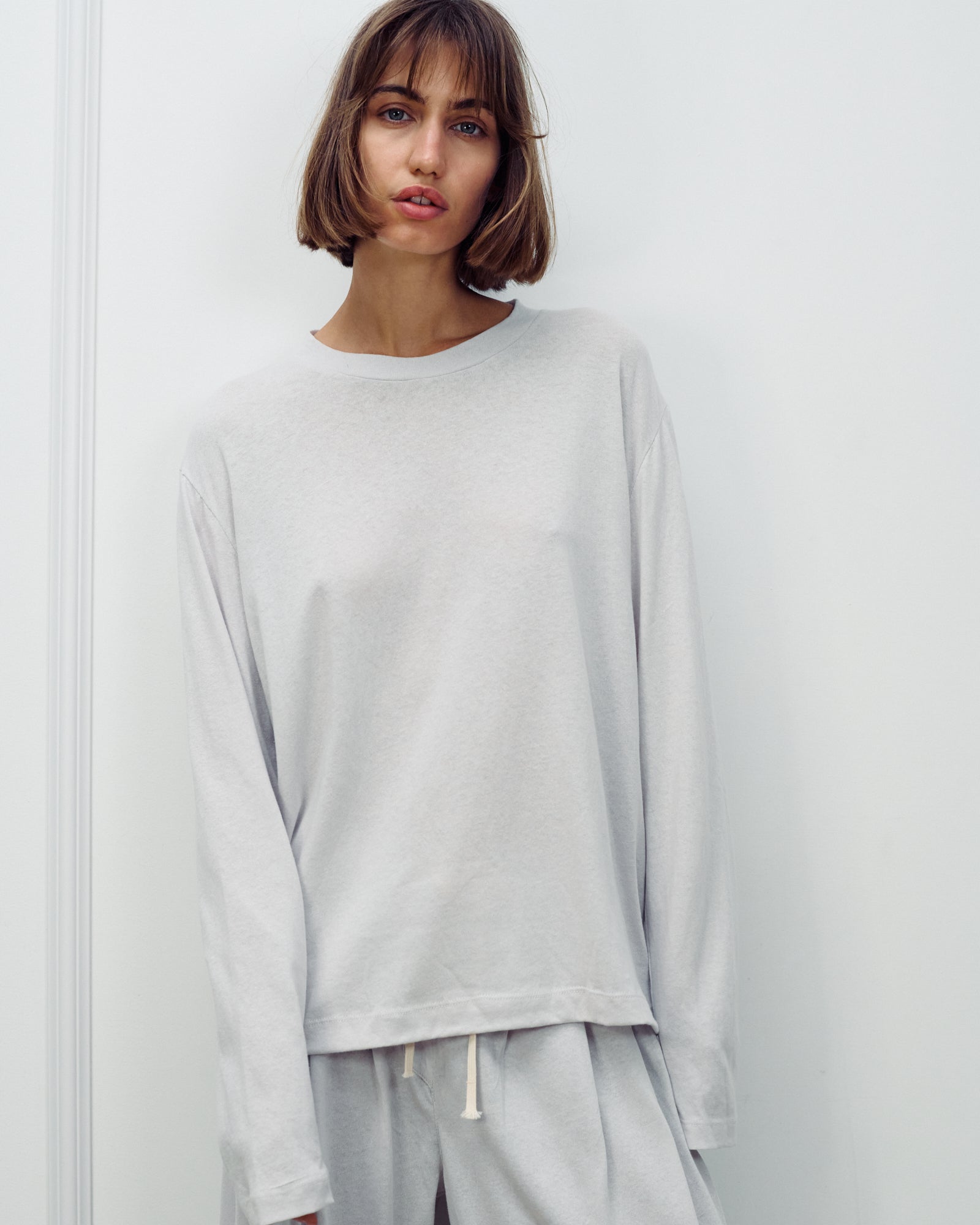 MARIOT TSHIRT LIGHT GREY