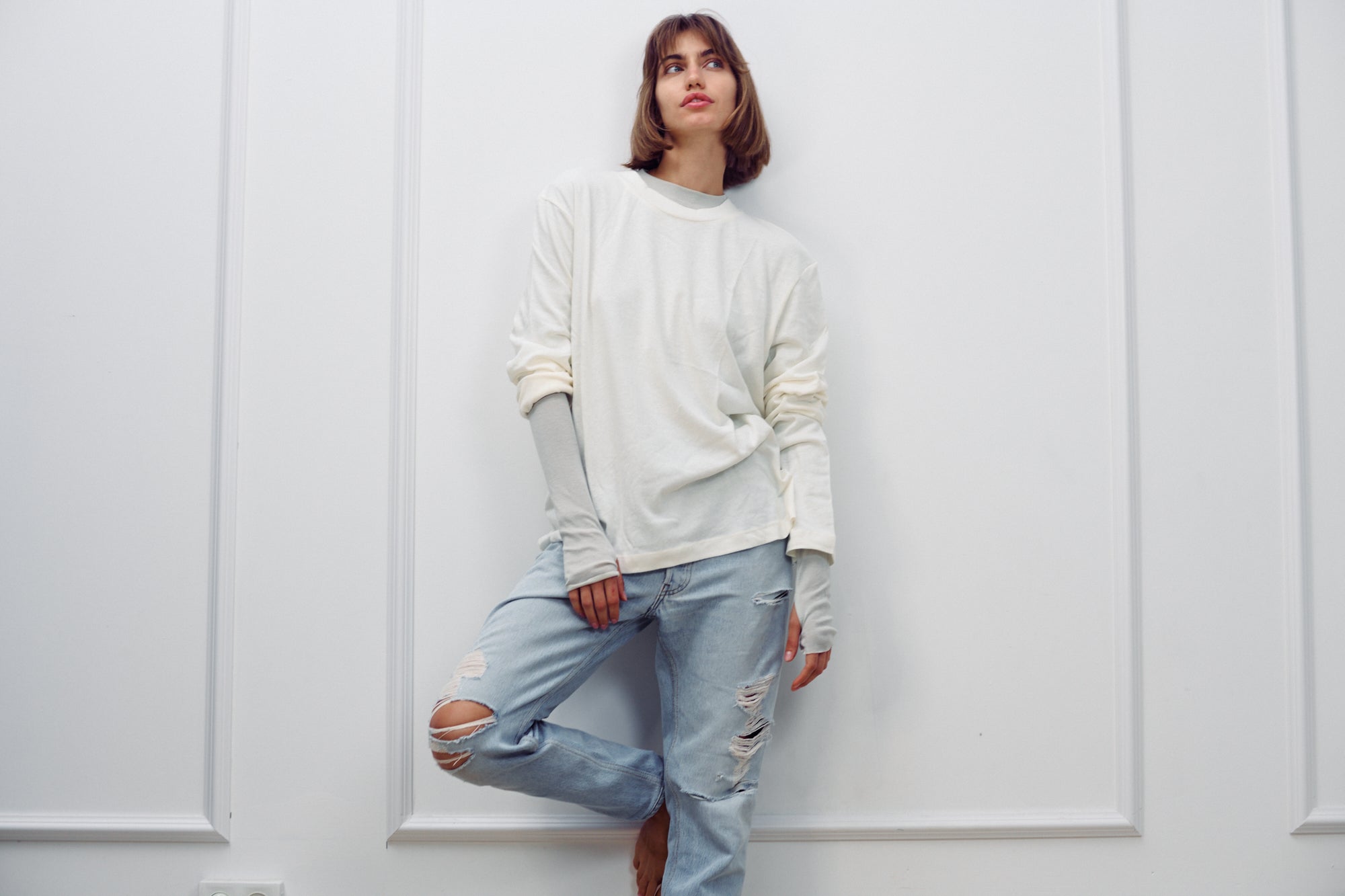 MARIOT TSHIRT OFF WHITE