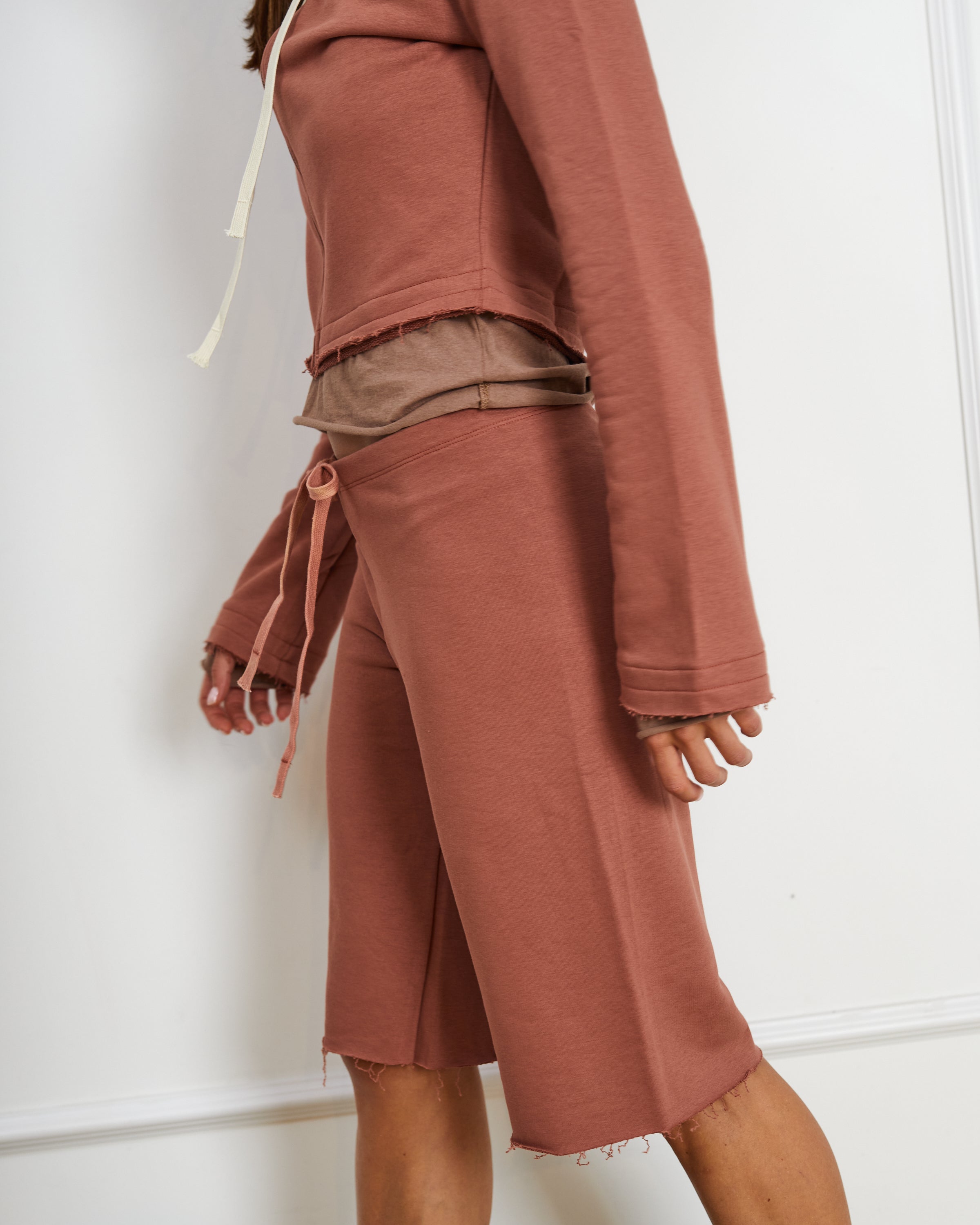 BOBO TAUPE BLUSH PANTS