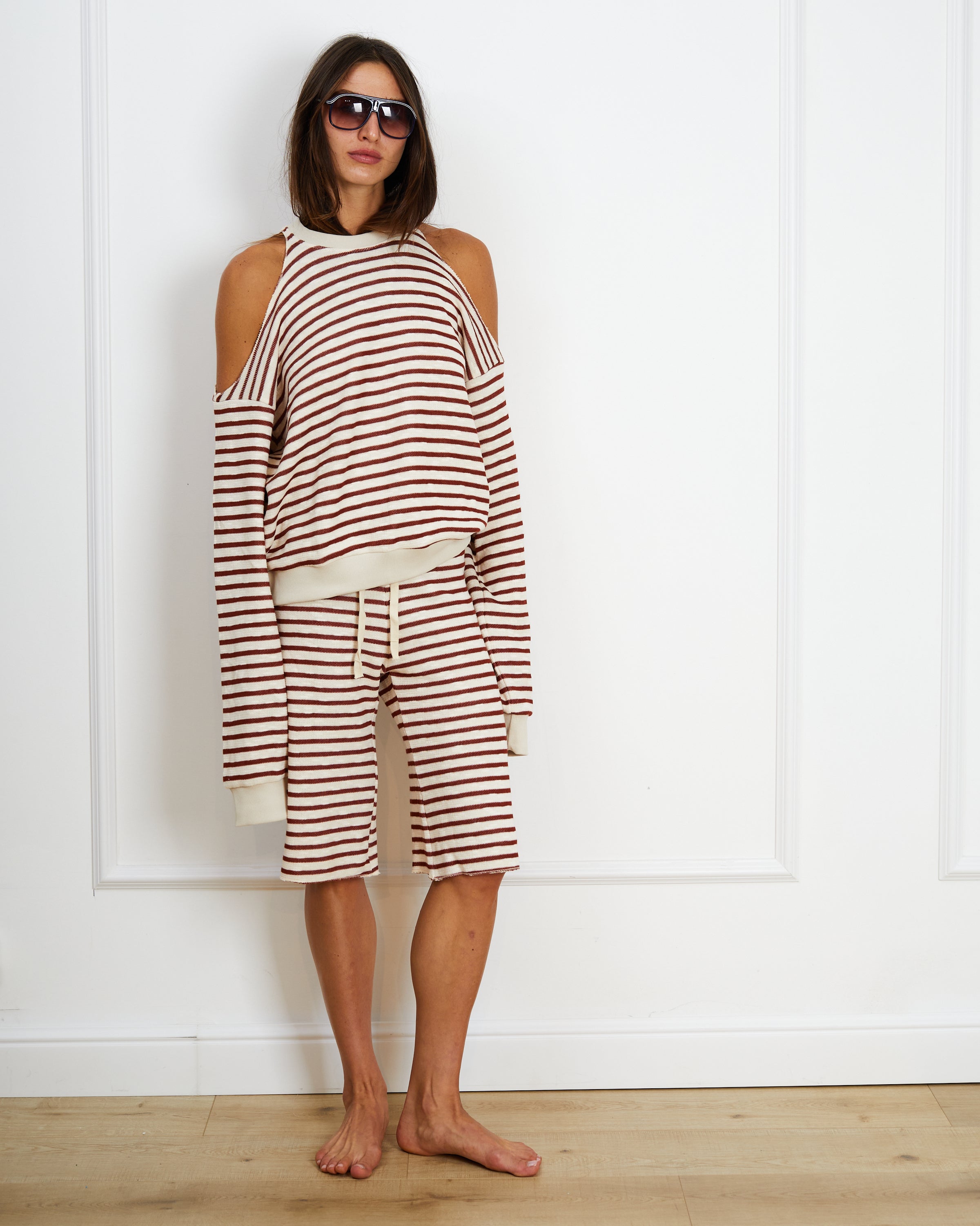 BALI RED STRIPES PANTS