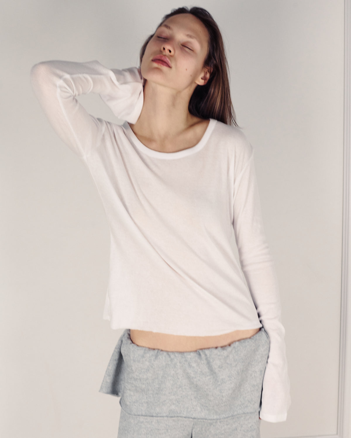 EDEN LONG SLEEVE WHITE