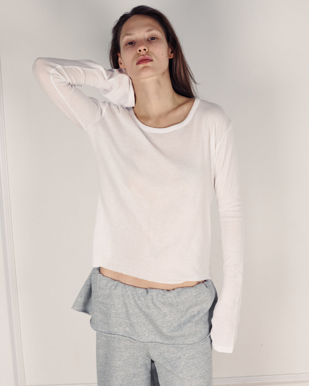 EDEN LONG SLEEVE WHITE