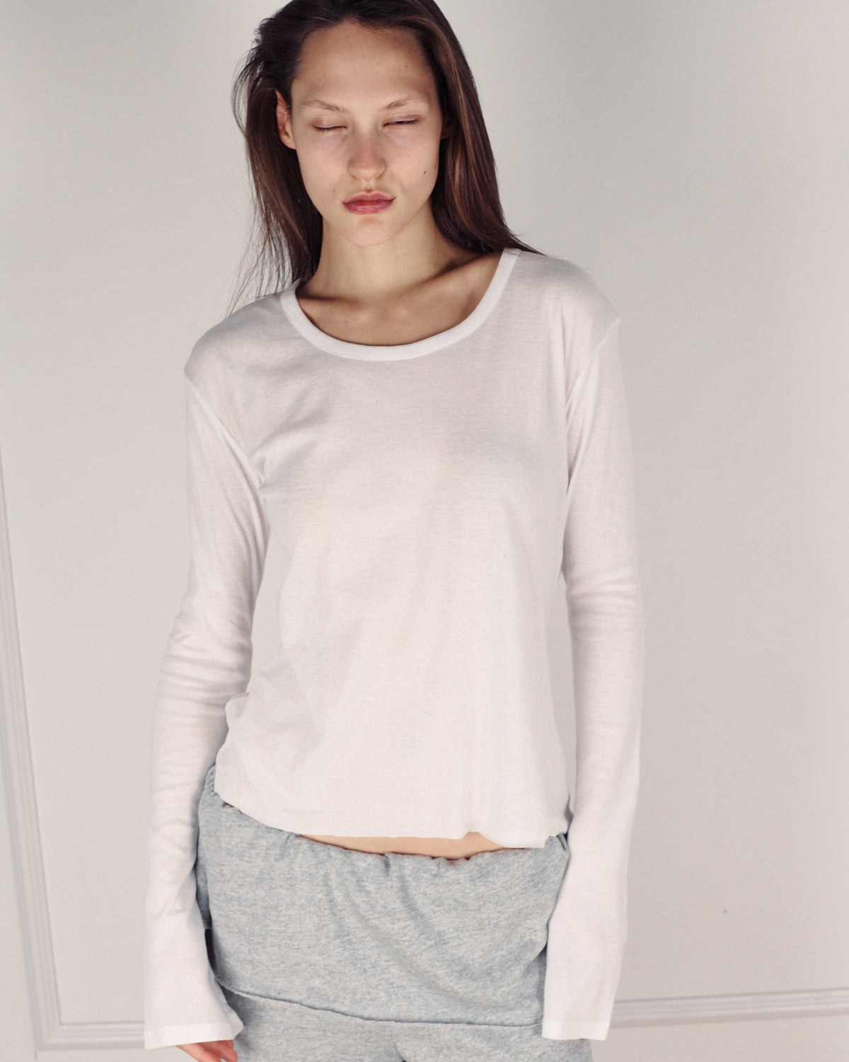 EDEN LONG SLEEVE WHITE