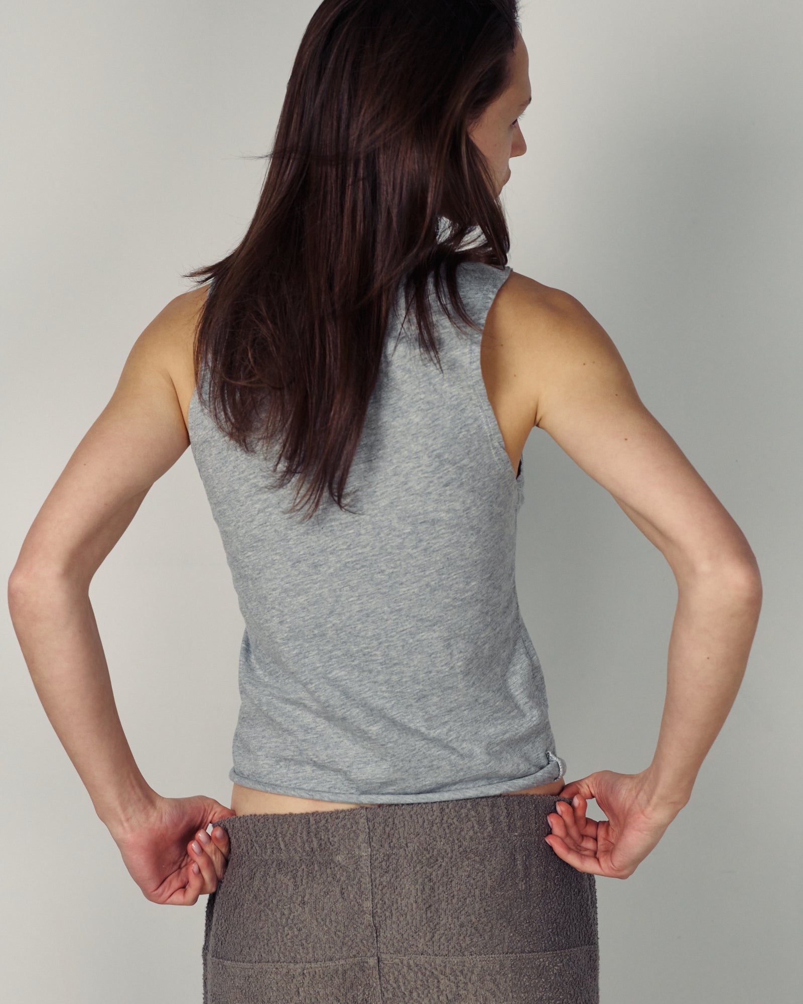 NATI TANK TOP GREY