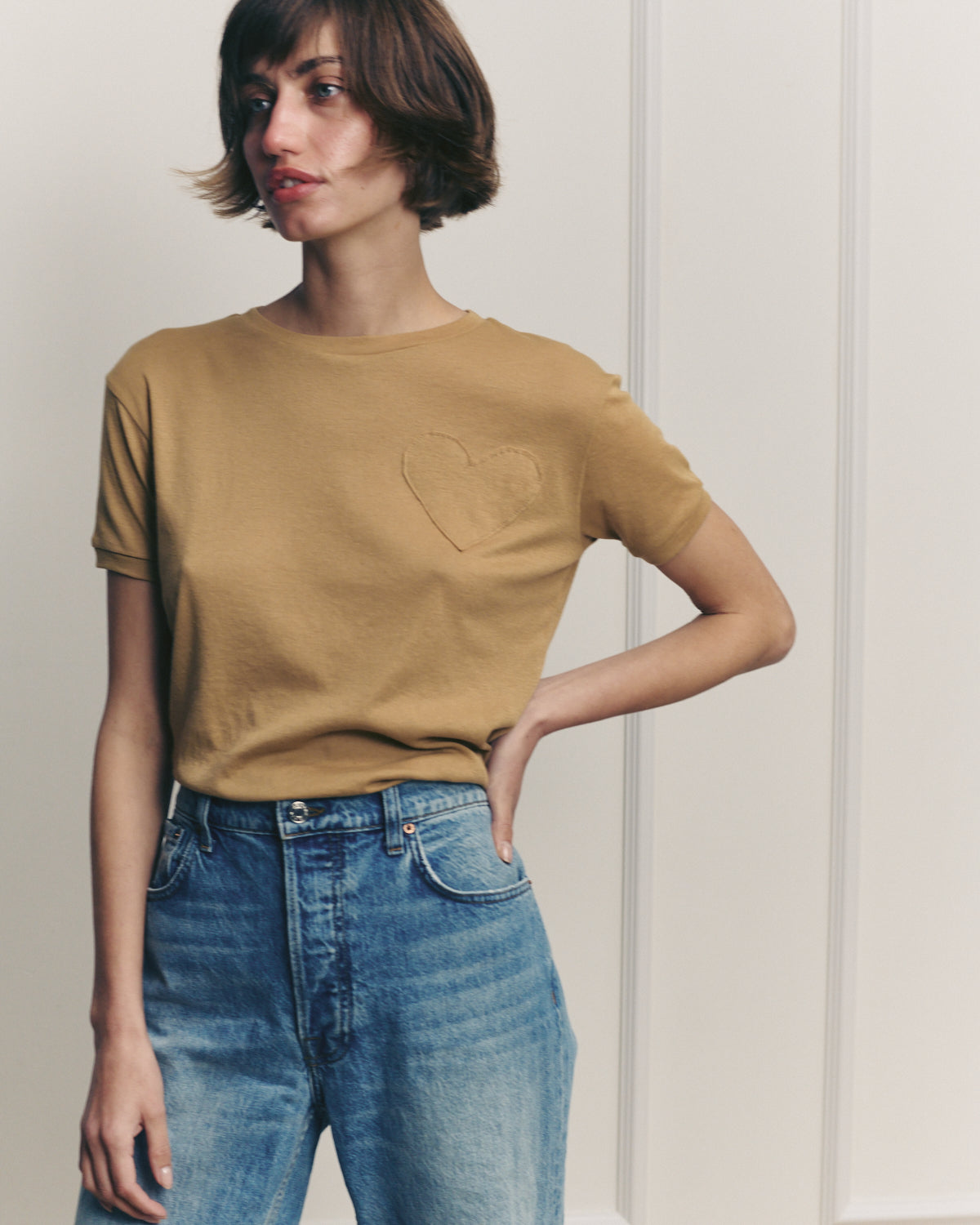 CHAMP BAMBOO HEART TEE