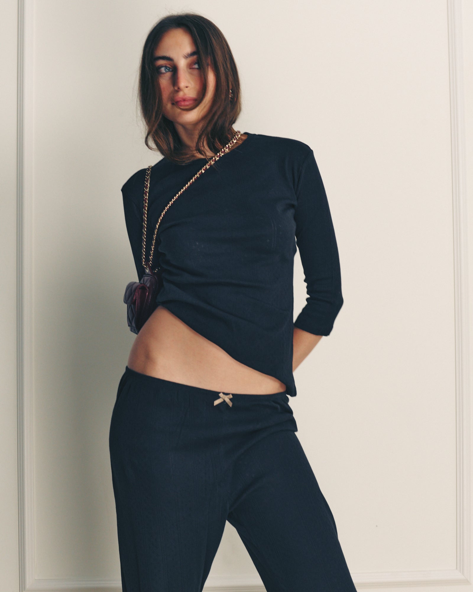 ZOE EASY BLACK PANTS