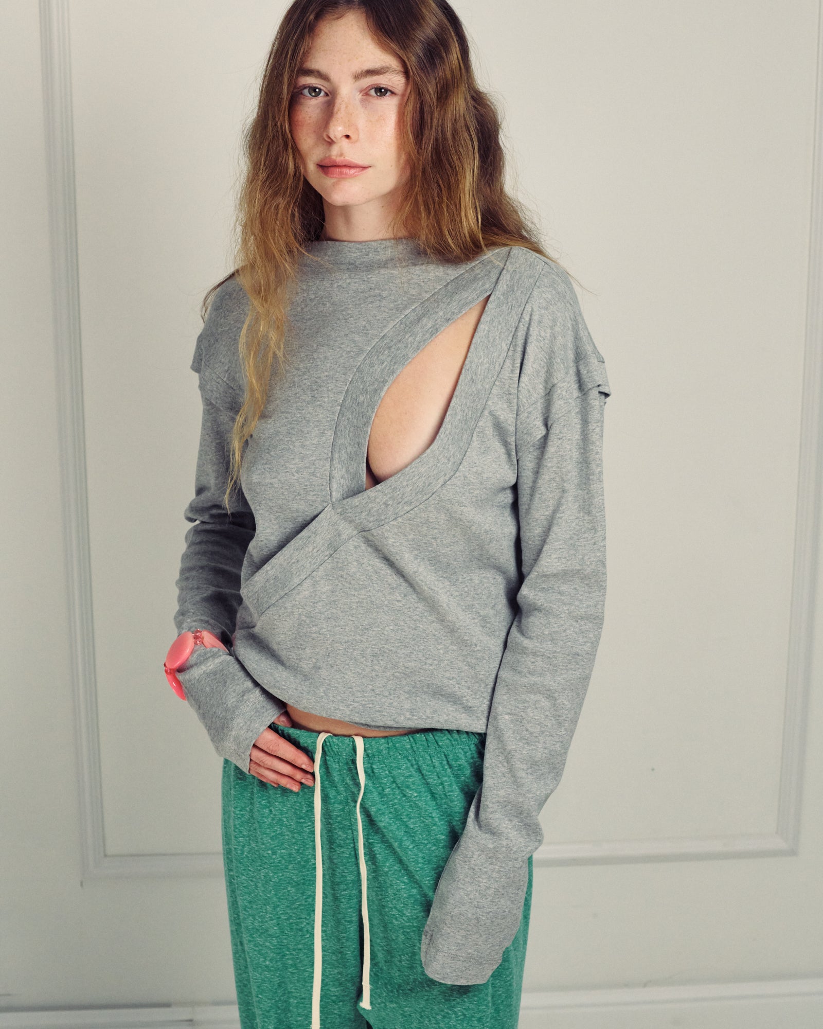 ISABEL AMERICAN GREY TOP