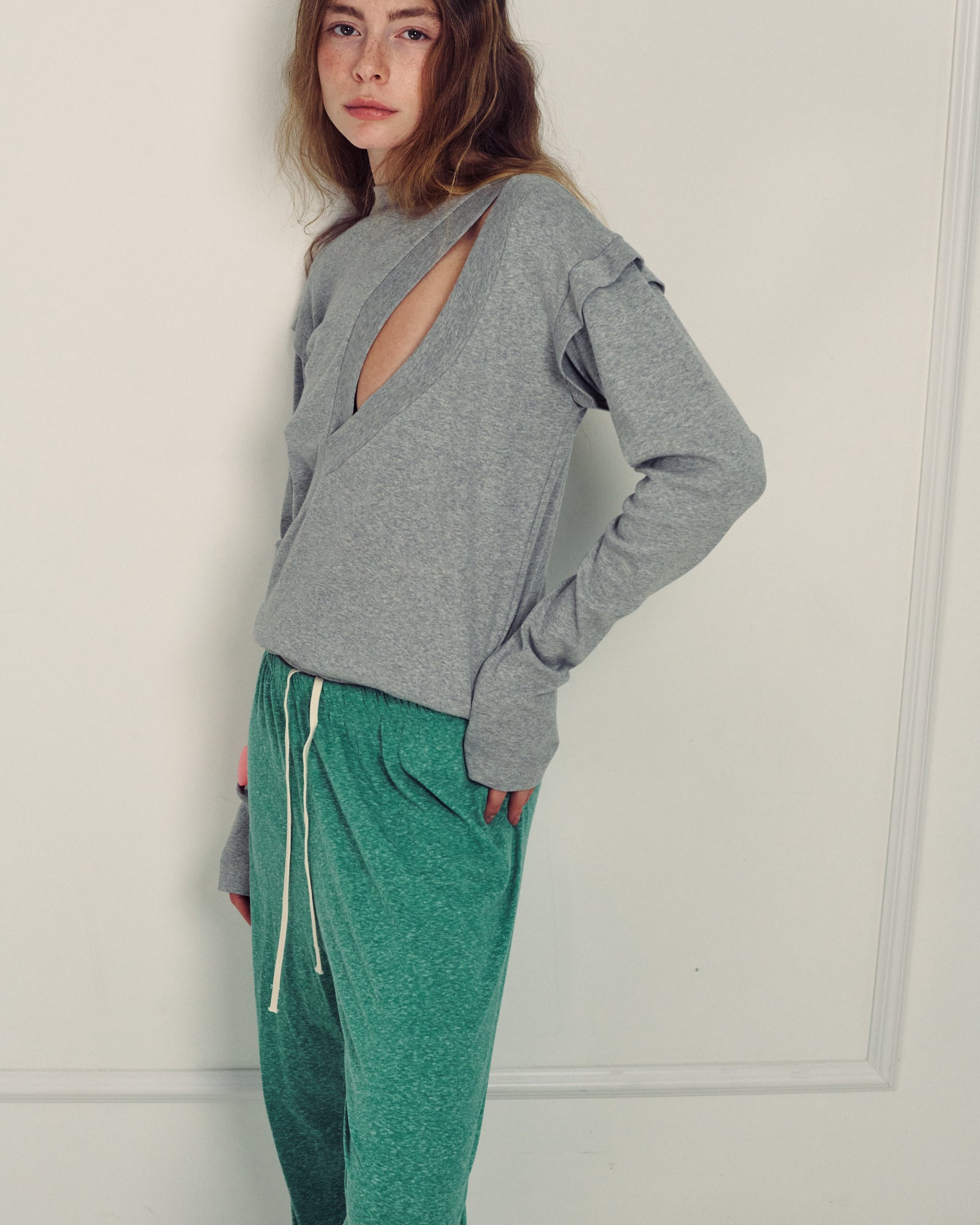 ISABEL AMERICAN GREY TOP