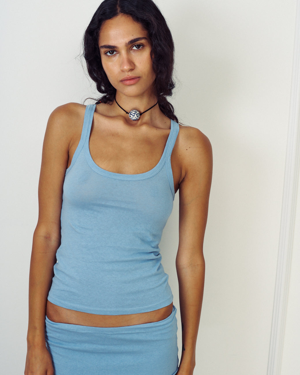 SOFIA LIGHT BLUE TANK