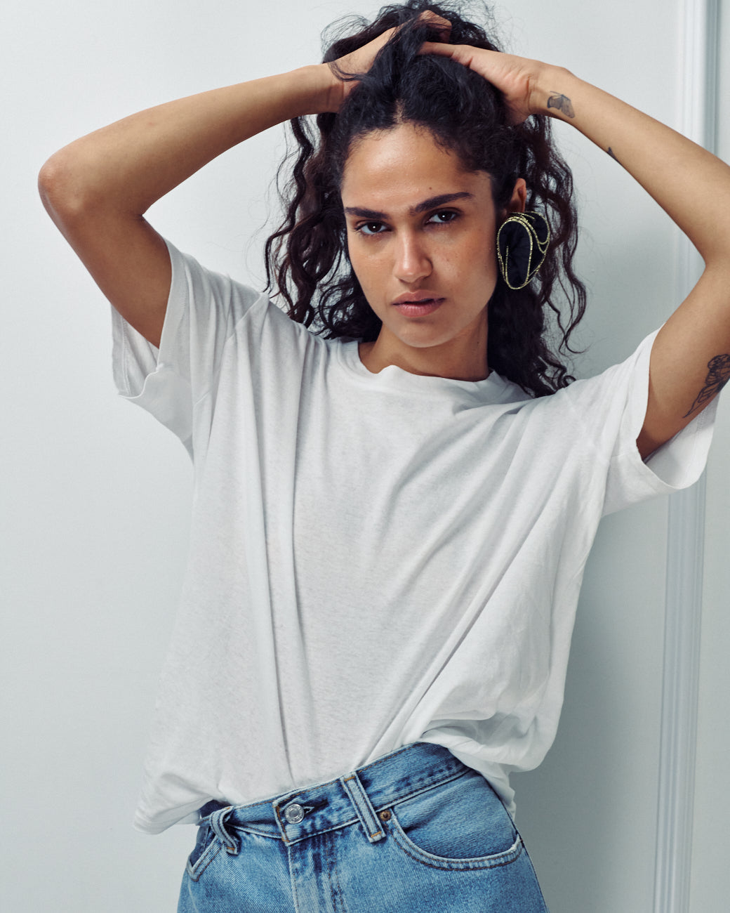 DAN PRINTED SHIRT WHITE