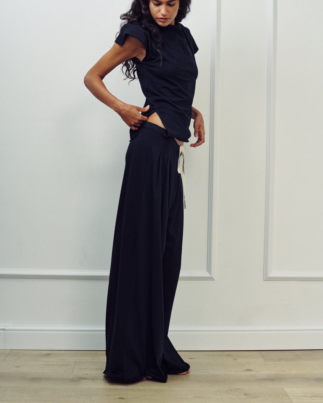 FILO PANTS EASY BLACK