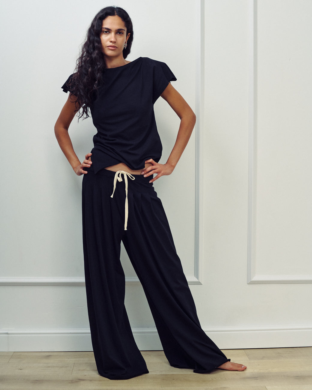 FILO PANTS EASY BLACK